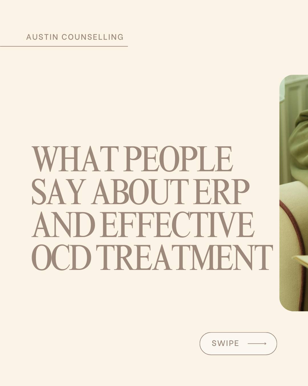 What people say about ERP and effective OCD treatment.
“For the first time, I realized it wasn’t me—it was OCD. That shift gave me hope.”
“Exposure therapy was hard at first, but it showed me I could handle my fears without rituals.”
“OCD used to take up all my mental energy. Now I have room to focus on my family, hobbies, and career.”
“My thoughts don’t scare me the way they used to. They’re still there, but I don’t react the same.”
“I never thought I’d get better, but OCD treatment gave me tools I use every day. I’m living proof recovery is possible.”
“Living in remission from and living joyfully with OCD doesn’t mean my mind is free of intrusive thoughts—it means those thoughts no longer control my choices or define my life. Recovery gave me the freedom to live in line with my values, not my fears.”
“OCD is serious enough on its own. That’s why in treatment we make room for humour, play, and even fun. Facing fears doesn’t always have to feel heavy; sometimes laughter is part of the healing.”
“Don't forget to have fun along the way - OCD is serious enough - I really liked the challenge of taking away the 'seriousness of OCD’.”