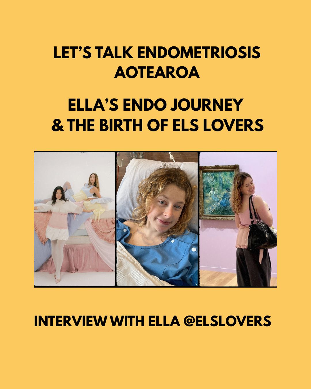 We sat down with the incredible Ella from @elslovers to talk about her endometriosis journey — the highs, the heartbreaks, the healing and how it all inspired the creation of Els Lovers, a brand rooted in softness, intuition, and true body care.
Ella opens up about living with endo, what helped her feel seen, and why she’s so passionate about creating gentle wellness tools for sensitive bodies.
Her story is powerful, validating, and so needed. 💛
🎥 Watch the full interview on our you tube channel via link in bio
Follow on Instagram @elslovers
#endometriosis #endowarrior #letstalkendo #endowarriorsaotearoa #endometriosisawareness