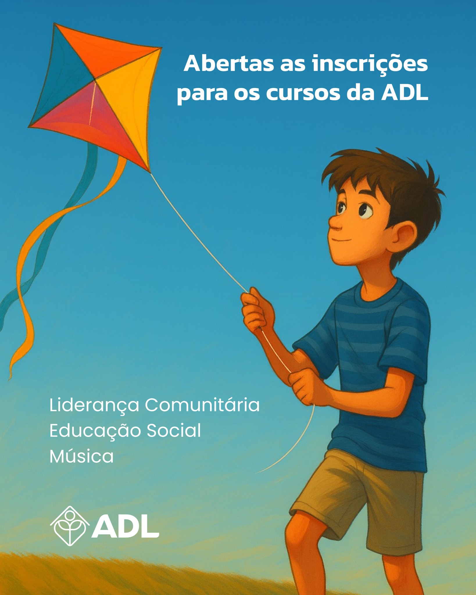 🚀 Inscrições abertas na ADL para 2026!
São 25 vagas distribuídas entre os cursos:
🌍 Educação Social (10 meses) – atuação em projetos sociais e organizações.
🎶 Música (10 meses) – teoria musical, canto, regência e prática instrumental.
🤝 Liderança Comunitária (3 anos) – formação para liderar com autonomia, criatividade e participação comunitária.
Além das aulas, a ADL oferece:
🏡 vivência comunitária com moradia,
🎭 participação em grupos artísticos,
🌱 intercâmbios e experiências práticas transformadoras.
✨ Todos os cursos são gratuitos.
📅 Encontros presenciais/;
06-07/12/2025 ou 31/01/2026 na sede da ADL, em Serra Pelada (Afonso Cláudio/ES).
📌 Pré-requisitos:
Liderança Comunitária: a partir de 13 anos e cursando 9º ano ou ensino médio.
Educação Social: a partir de 16 anos ou 2º ano do ensino médio.
Música: 16 anos completos + conhecimento em teoria musical/instrumento.
🔗 Inscreva-se em https://www.adl.org.br/post/estudarnaadl
ou tire suas dúvidas pelo WhatsApp 📲 (27) 99821-7060.
Viva essa experiência transformadora na ADL! 💜
#ADL #FormaçãoJuvenil #EducaçãoSocial #Música #LiderançaComunitária #Juventude