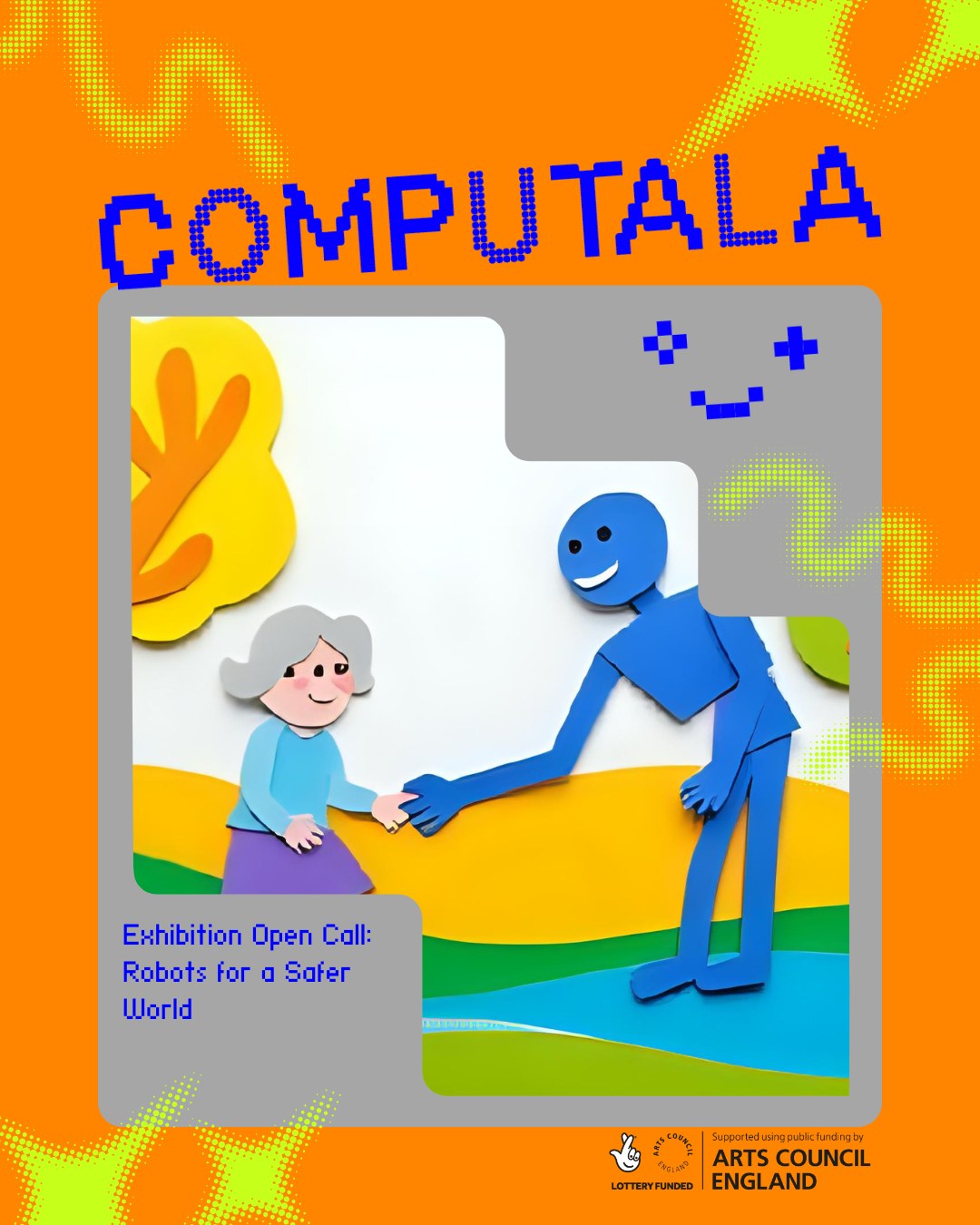 OPEN CALL for Robots for a Safer World! An exhibition that will open on January 9th 2026 at @lcbdepot as part of COMPUTALA Digital Arts Festival. This year's theme is "AI" and we welcome any medium. You do not need to use AI to create your work. We are interested in critical discussion around it's use.
Open call closes: December 12th
Participants notified by: December 19th
Work delivered by: December 23rd
Exhibition private view: January 9th, 2026
Exhibition duration: January 12th - 30th
To submit for free please fill out the form in our Linktree in our bio <3 More information can be found there, too.