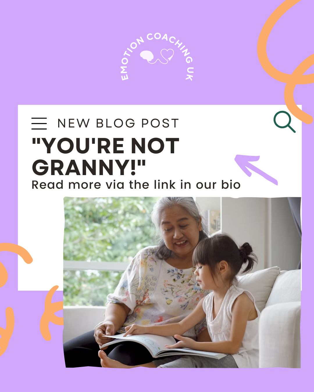 💛 New Blog 💛
Want to see Emotion Coaching in action? 🌱✨
Read how Aunty Bianca turned a tricky nursery pick-up into a moment of connection with her niece. 💕
👉 LINK- https://www.emotioncoachinguk.com/post/you-re-not-granny
#EmotionCoaching #BigFeelings #ECUK #GentleParenting #ConnectionBeforeCorrection