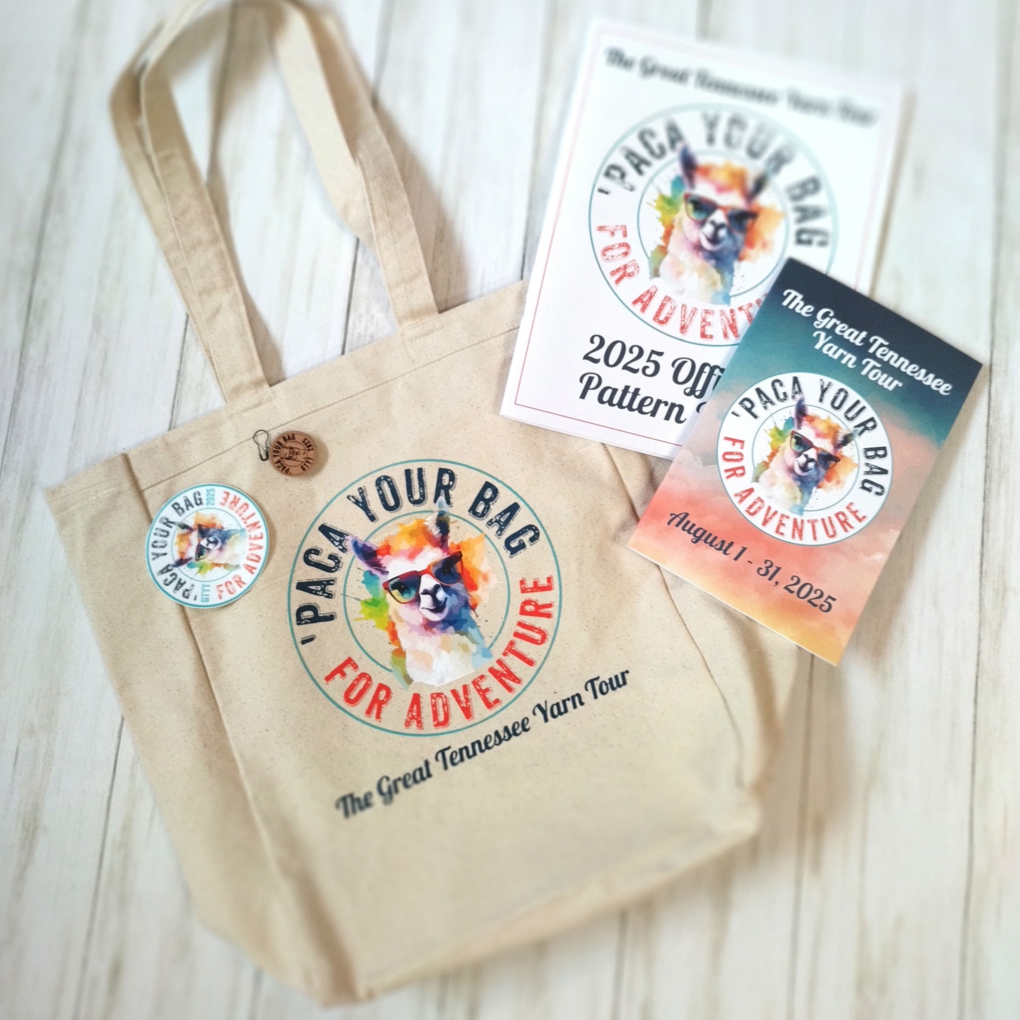 Did you miss the 2025 Yarn Tour and still want to get in on the fun? We have a *VERY LIMITED* amount of 2025 GTYT Souvenirs available for purchase. Grab yours today at the GTYT online shop! (link in bio)