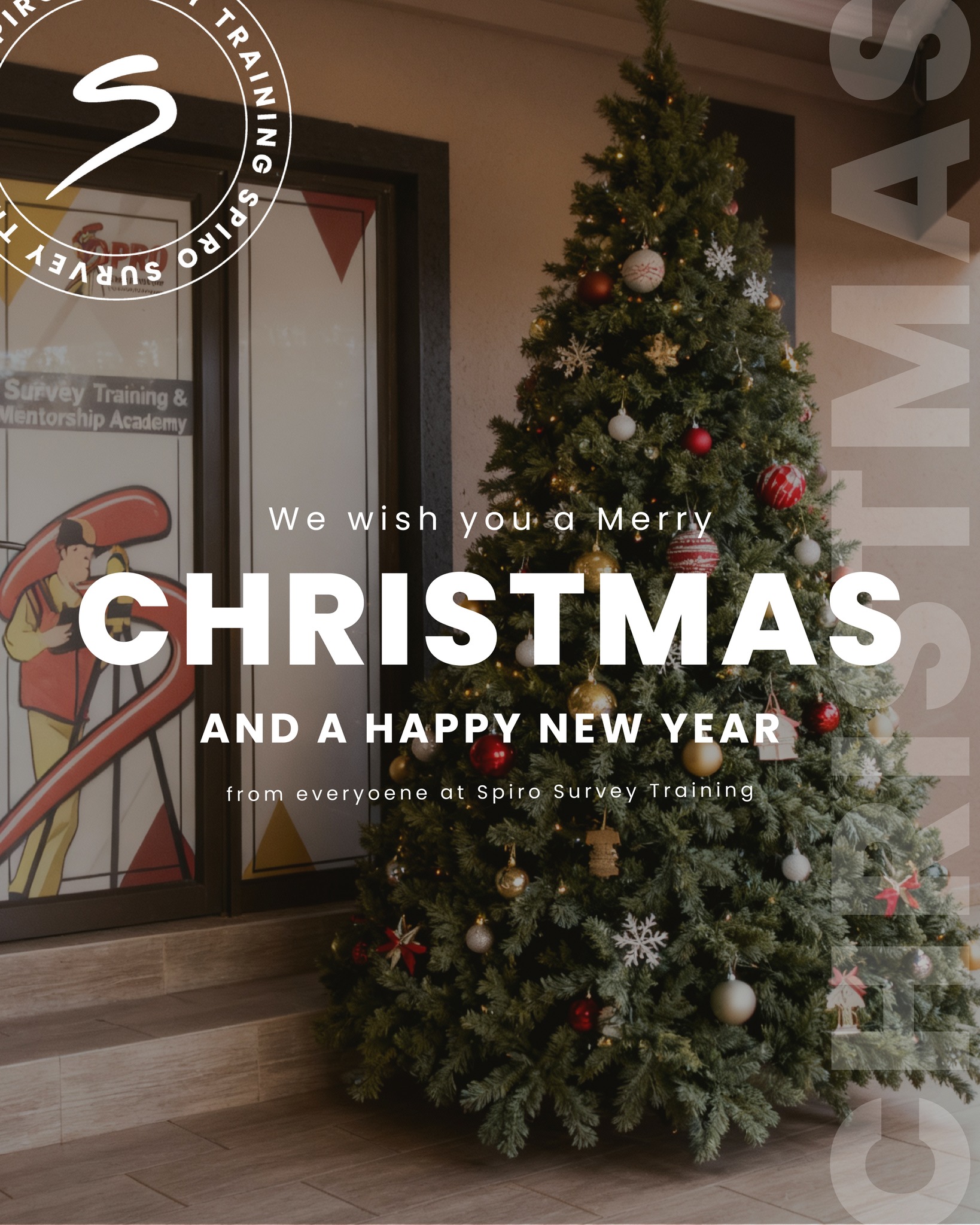 Merry Christmas from Spiro Survey Training!
As the year draws to a close, we want to thank all our students, partners, and team members for their dedication and hard work throughout 2025.
May this festive season bring you peace, joy, and well-deserved rest.
We look forward to another year of growth and learning together in 2026!
#SpiroSurveyTraining #MerryChristmas #Surveying #MiningEducation #FestiveSeason #ThankYou