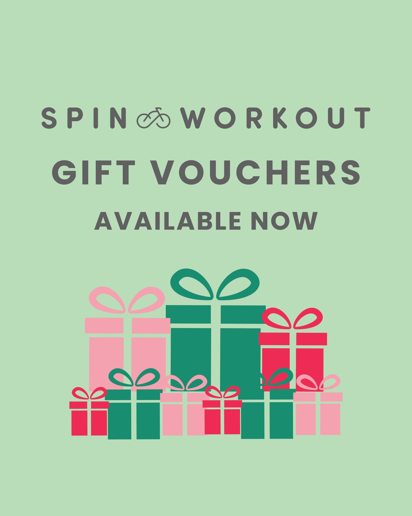 This year, gift something that lasts longer than chocolate or candles, give the gift of fitness. 💚
Our Spin And Workout gift vouchers come in £25, £50, and £100, and we’ve added a special £35 option (the price of our New Customer Intro Offer) for anyone curious to try their first class.
Perfect for friends, family, or that person who said they want to “finally get back into fitness."
Available now via our website.
#SpinAndWorkout #Gift #Fitness
