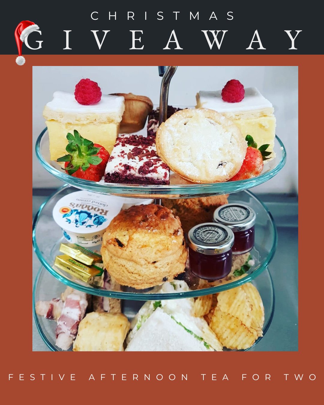 🎄🎄🎄 FESTIVE GIVEAWAY 🎄🎄🎄
We are offering the chance to WIN a festive afternoon tea for two in December. You can either book in the cafe or enjoy this as a takeaway. 😍
If you would like to WIN this yummy festive afternoon tea for two, then please do the following.
🎄 Like this Post.
🎄 Follow our Page.
🎄 Tag who you would share this with.
🎄 And why not give it a share.
Winner will be announced on Monday, the 15th of December. 🙌
Good Luck.
You will only be contacted by this page. Please do not complete any form or share your details with anyone.
Thank you
Team Chocolate House 😁
