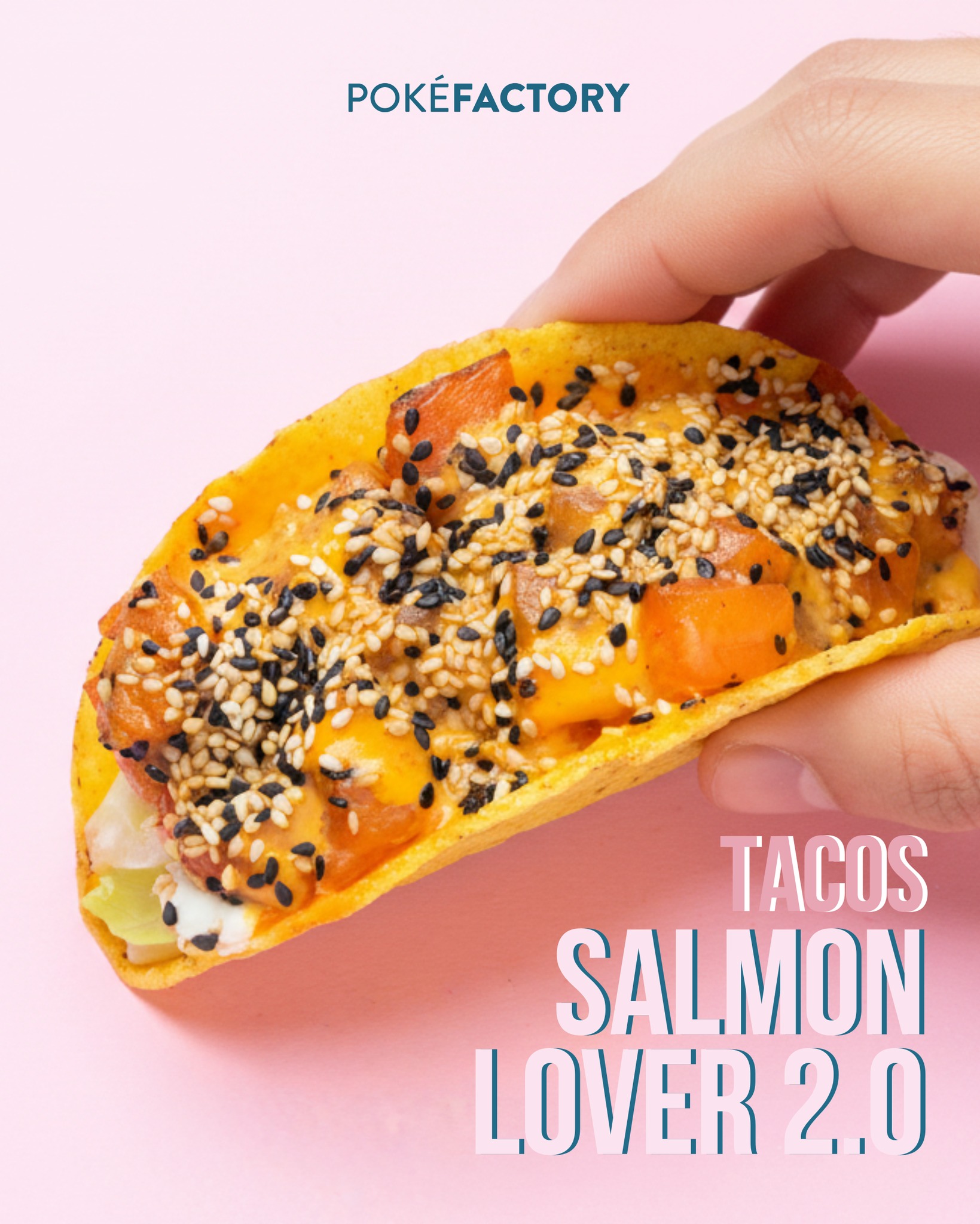 Senti il #cruch fino a lì? È il nostro TACOS SALMON LOVER 2.0 🌮
👉🏻 Insalata, salmone norvegese marinato, philafactory, spicy mayo e sesamo 💥
Ti aspettiamo nei nostri store! Oppure ordina online dalla nostra #APP
#tacos #salmonlover #pokefactory #ordinaora