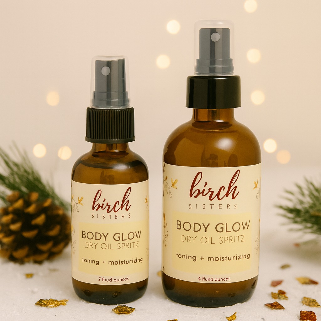 Bring a touch of spa-day magic to someone’s Christmas morning.
Our Body Glow Dry Oil Spritz delivers lightweight hydration with a soft, subtle glow — perfect for dry winter skin. The blend of nourishing oils and uplifting botanicals makes it feel like a high-end body treatment, right at home.
A beautiful, thoughtful gift for moms, sisters, friends… or anyone who deserves something special this season. 🎁✨
www.birchsisters.com/product-page/body-glow-dry-oil-spritz
#winterskincare #herbalskincare #CyberMonday #CyberMondaySale #nontoxicbeauty #cleanbeauty #cleanbeautyrevolution