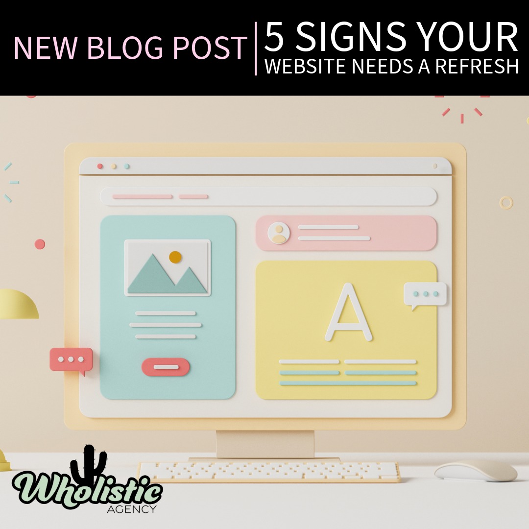 Your website is your digital storefront—and it might be time for a makeover.
Is your site feeling outdated? Slow? Not converting like it used to? We just dropped a new blog post breaking down the 5 signs it's time for a website refresh.
Whether it's outdated design, poor mobile experience, or slow loading times, we'll walk you through what to look for and why it matters for your business.
Read the full post at our link in bio.