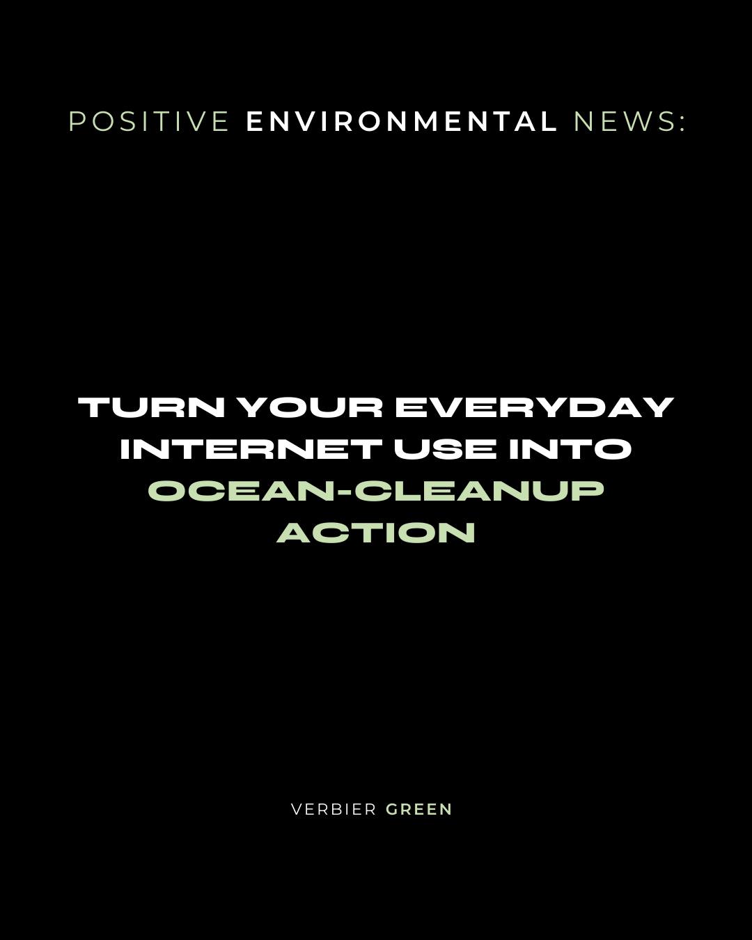A smarter browser for a cleaner planet? We're here for it 🙌 A new browser is turning everyday internet use into real ocean-cleanup impact.
------
Un navigateur plus intelligent pour une planète plus propre ? Nous sommes partants 🙌 Un nouveau navigateur transforme l'utilisation quotidienne d'Internet en une véritable action de nettoyage des océans.
#verbier #econews #reducereuserecycle