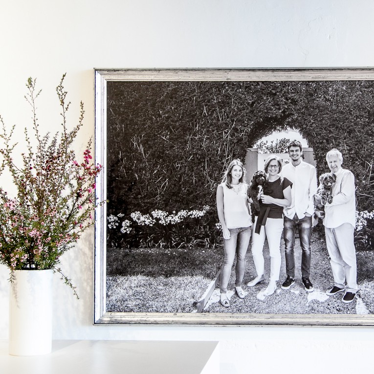 Larger artpieces framed to style your home interior are the bees knees!