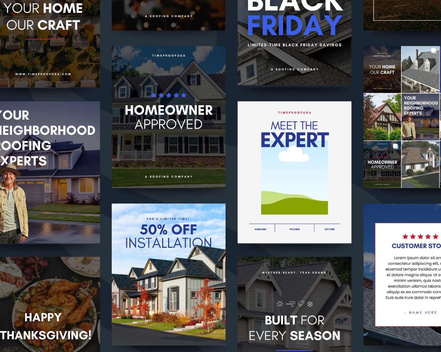 Wherever you are in your business journey, starting out, scaling up, or refreshing your brand, the right marketing can move everything forward.
We crafted custom social templates for @timeproofusa to support their growing business in the Northeast.
Graphic Design + Marketing for #BlueSevenClient | @timeproofusa
#bluesevenstudio #marketing #newenglandmarketing #eastcoastmarketing #graphicdesign