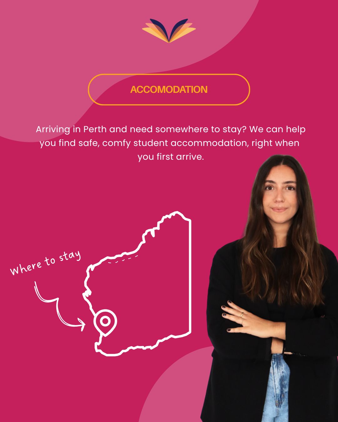 Planning to come to Australia but… you don’t speak English and you have no idea where to stay the first week?
👉 Don’t stress –You’re not alone, and that’s exactly why we’re here!
🔹 We guide you step by step.
🔹 We help you improve your English.
🔹 We organise your accommodation before you arrive.
Get in touch! 🤝