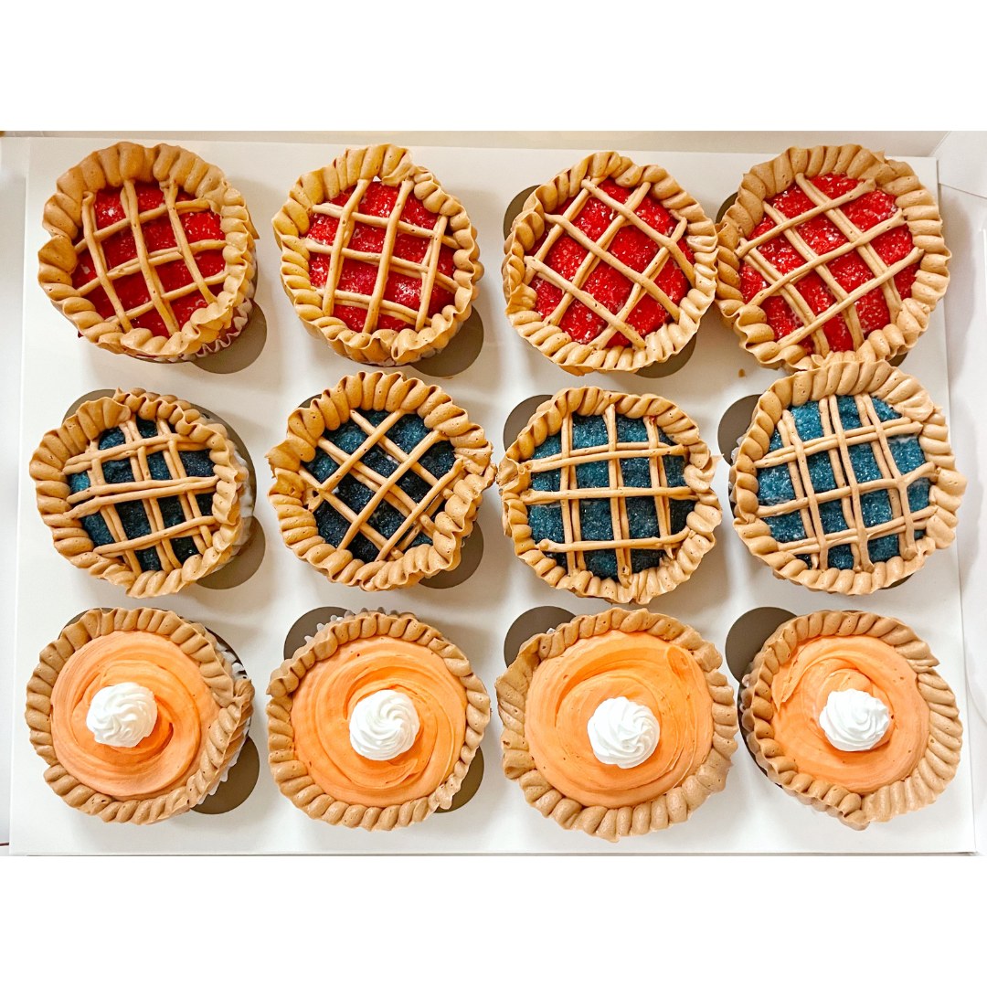 My posts haven’t been as regular lately, but that's because this bakery is busy, busy, busy — and I have all of YOU to thank! ❤️ Thank you for ordering, sharing my posts, tagging me in local groups, and telling your friends. I’m one lucky lady.
Feast your eyes on these Thanksgiving treats! It’s year #2 for this fam's Thanksgiving chocolate chip cookie cake, and one of my long-time regulars is finally branching out from vanilla/vanilla after three years! (It only took us doing her wedding cake tasting to find out that other flavors are just as good!) Snickerdoodle cupcakes with vanilla buttercream — perfect for fall heading into winter… but seriously delicious any time of year.
❄ And now… holiday season is officially ON. If you need sufganiyot, chocolates, Christmas tree cakes, rice crispy treats, brownies, or cookies — you name it, I’ll make it! Get those winter holiday orders in early so you don’t miss out 🕎🎄✨
Size/Flavor: 10" Chocolate Chip Cookie Cake
Buttercream: Vanilla
Size/Flavor: 1 Dozen Snickerdoodle Cupcakes
Buttercream: Vanilla
🌐 www.treatsbyallyson.com
FB: Treats by Allyson
IG: @treatsbyallyson
New here? Welcome! 👋🏻 All my treats are dairy, egg, peanut, and tree nut-free, with fully customizable options: i.e. gluten, sugar & other ingredients to meet your needs—all without compromising on flavor (seriously, though, they’re even better!). Don’t believe me? Try them—you’ll never look back!
#CustomTreats #CakeDecorating #carrollcounty #carrollcountymd #carrollcountymaryland #weddingcakes #localbaker #localbakery #localbakeries #cupcakes #carrollcountybakery #manchestermd #hanoverpa #westminstermd #customcake #customcakes #customcakes #birthdaycake #molasses #molassesbuttercream #WinterDesserts #HolidayBaking #holidaybakingseason #holidaytreats