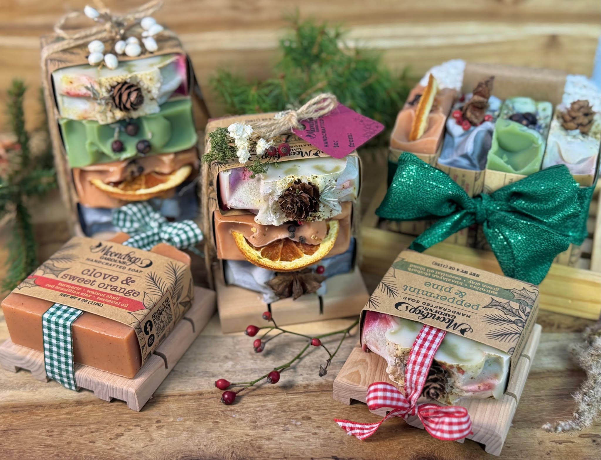 ✨ Build Your Own Gift Set ✨
Choose 1, 2, 3, or 4 of your favorite naturally handcrafted soaps and create a gift that feels personal, thoughtful, and beautifully made.
Perfect for teachers, host gifts, stocking stuffers, or a little treat for yourself. 💛
This Limited Holiday Collection is available while supplies last!
Use code HOLIDAY2025 for 10% OFF your orders until 12/31
Available on our website or in person @dreaminggoddess in #PoughkeepsieNY
#artisansoap #handcraftedsoap #holidaygiftsets #holiday2025
#handcrafted #soapgifts #skinsosoft #shopsmall #HandcraftedHoliday
#TrendingNow #NaturalSkincare #ColdProcessSoap #HolidaySoaps
#GiftSmall #HudsonValleyMakers