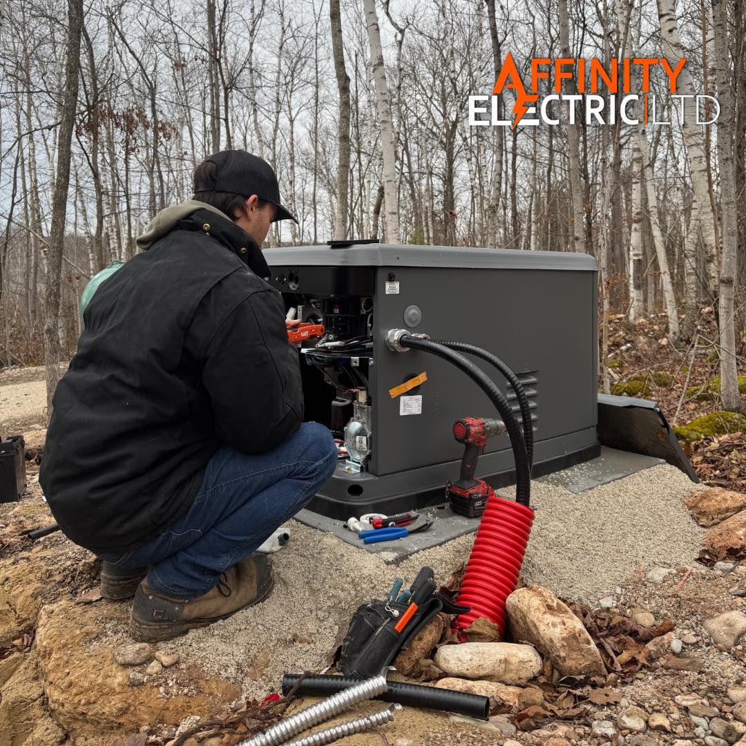 🔧 Generator Install Day
Power security starts here. Our crew is wiring in a new backup generator to keep this property running through any outage.
✔️ Reliable backup power
✔️ Professionally installed
✔️ Built to withstand Canadian winters
Thinking about a GenerLink or full standby generator? Let’s get you powered up before the next storm.
📞 Contact Affinity Electric Ltd. to schedule your install.
#GeneratorInstall #Generac #BackupPower #AffinityElectric #ElectricalContractor #OffGridPower #PowerOutagePrep #SimcoeCountyTrades #BarrieElectrician #CleanInstall #StormReady
