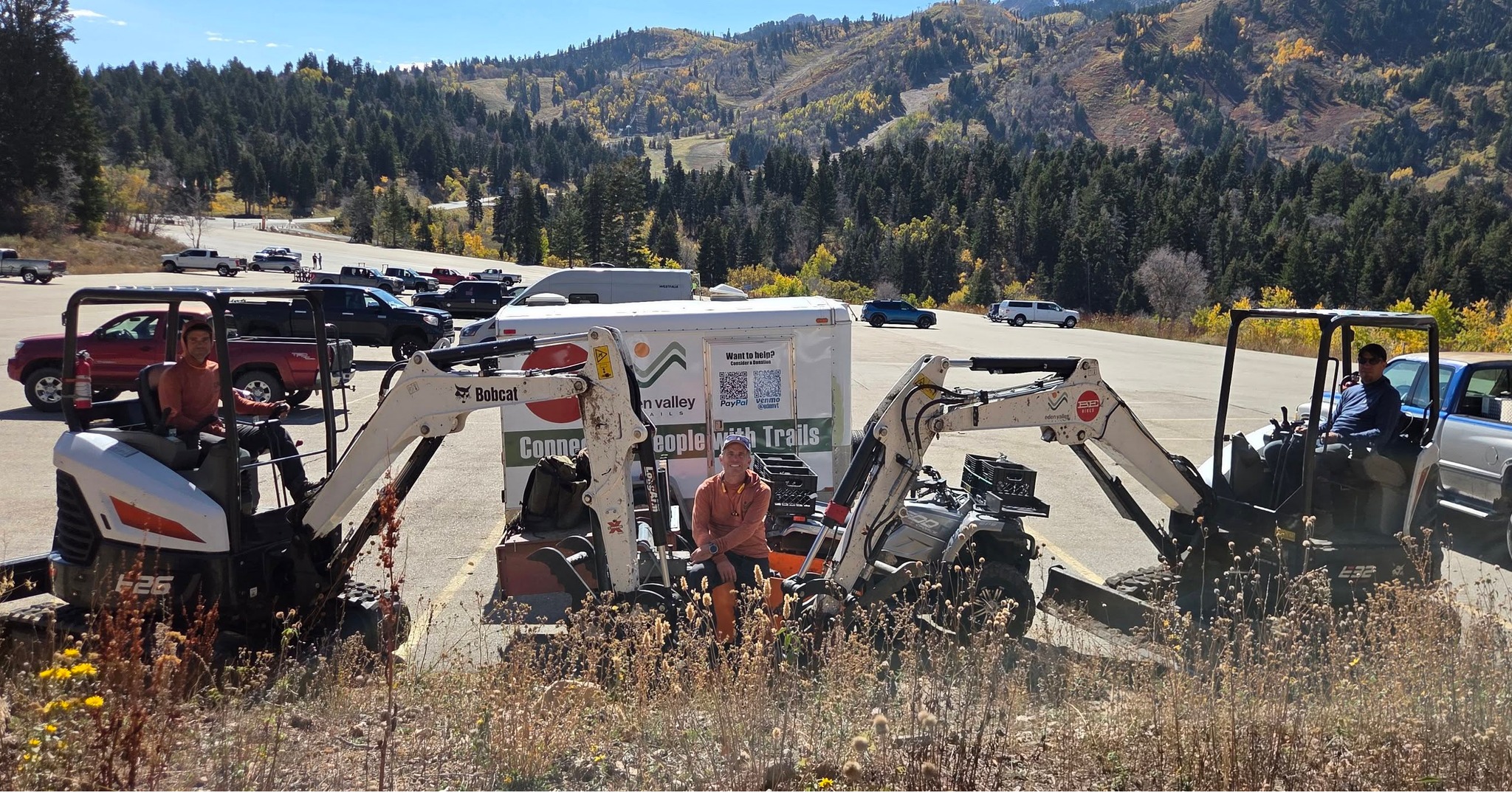 Giving Tuesday is in 6 days! 🌲💛
This year we:
• Built Canyon Rim
• Logged countless hours of trimming
• Supported 800+ volunteer hours
This Giving Tuesday, we’re raising funds for a 2nd mini-excavator to keep trail building moving fast. 🚜✨
Mark your calendar + help us keep creating great trails!
#GivingTuesday #EdenValleyTrails #TrailWork #UtahOutdoors