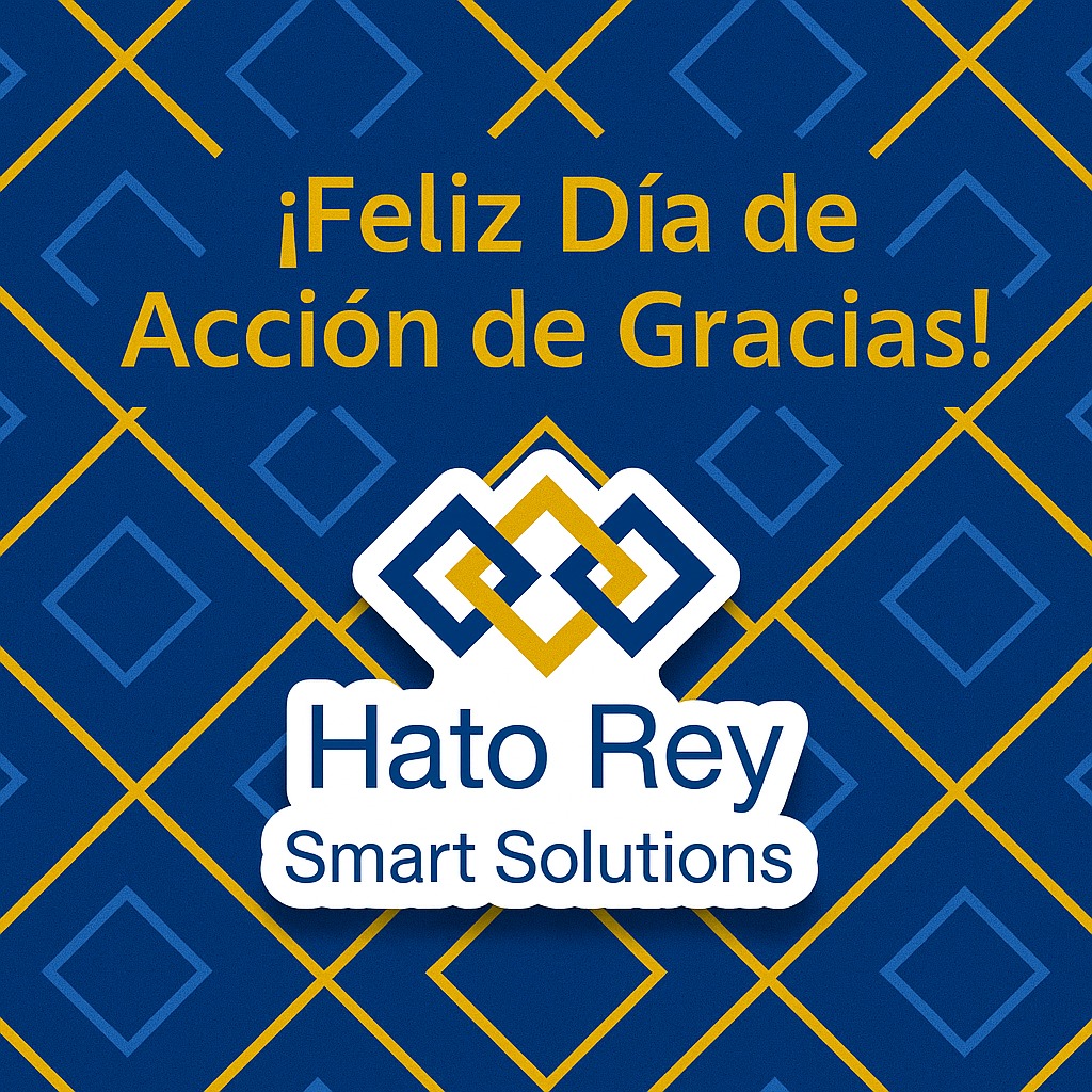 ¡Feliz Día de Acción de Gracias! 🦃✨
Hoy celebramos la gratitud, la unión y cada oportunidad que nos impulsa a crecer. En este día especial, agradecemos la confianza, el apoyo y cada colaboración que nos ha permitido seguir avanzando juntos. 🤝💼
Que esta temporada te regale momentos de paz, alegría y conexión con quienes más valoras. ¡Gracias por ser parte de nuestra familia y por permitirnos servirte con excelencia! 🙌💙💛
🍁 ¡Feliz Día de Acción de Gracias! 🍁
#FelizDíaDeAcciónDeGracias #Gratitud #Agradecido #Thanksgiving #HatoReySmartSolutions #Éxito #UnidosSomosMás #PuertoRico #Celebración #Familia #Crecimiento #Gracias