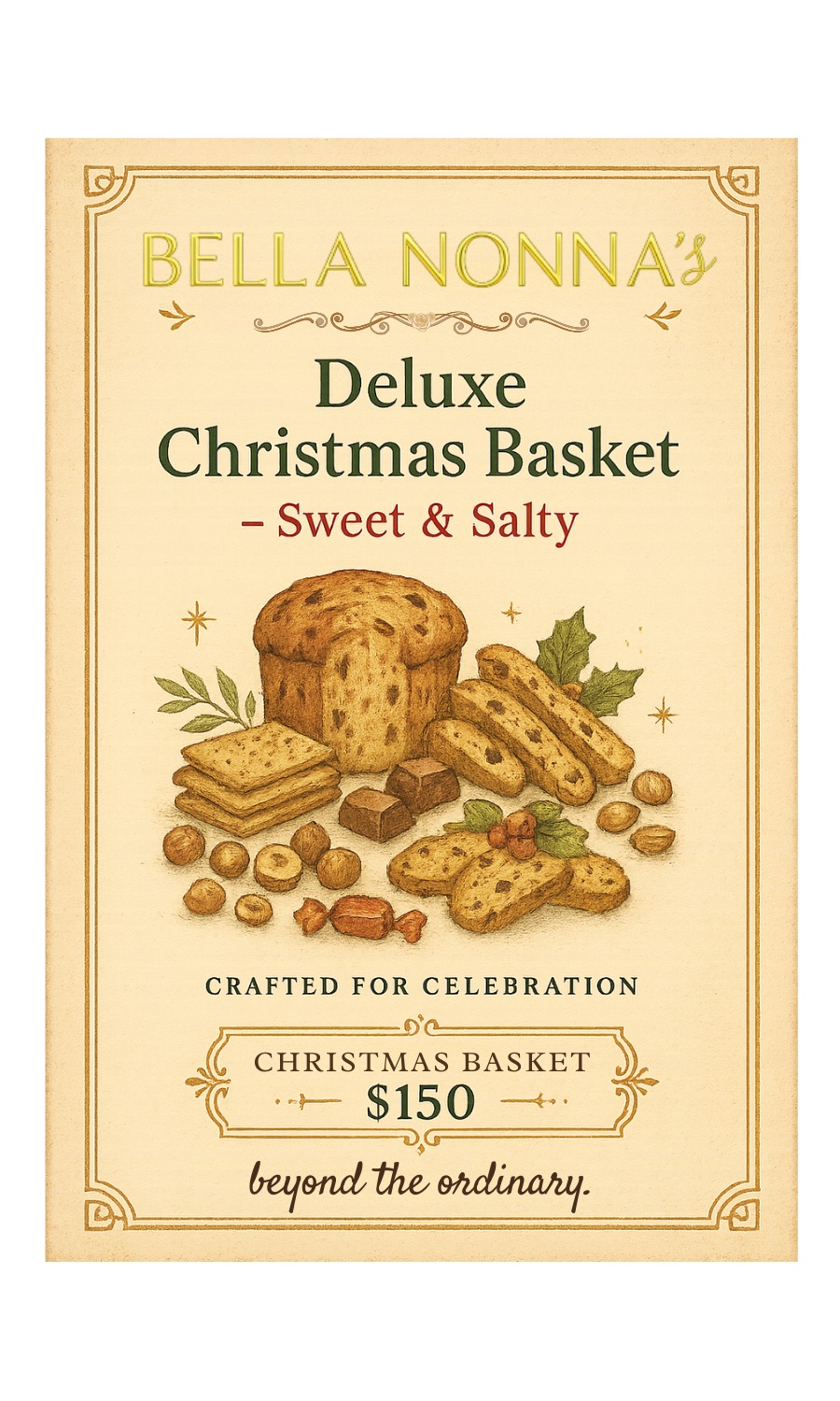 ๐โจ Behind the Scenes at WIXlocal.ca! โจ๐
Weโre excited to share a festive project weโve been working on for Bella Nonnaโsโcustom Christmas tags for their beautifully curated holiday baskets! ๐๐ฎ๐น
These tags are designed to match Bella Nonnaโs warm, nostalgic Italian charm, adding that perfect finishing touch to every basket heading out the door this Christmas season. From artisan treats to bakery favourites, these baskets deserve tags that feel just as special as whatโs inside.
At WIXlocal.ca, we love helping local businesses elevate their brandingโespecially during the holidays, when every detail matters.
Stay tuned for more holiday projects, and be sure to visit Bella Nonnaโs to grab one of their Christmas baskets before theyโre gone! ๐
โจ
#WIXlocal #BellaNonnas #ChristmasBaskets #HolidayBranding #SupportLocal #MapleRidgeBC #ChristmasTags #DesignLocal