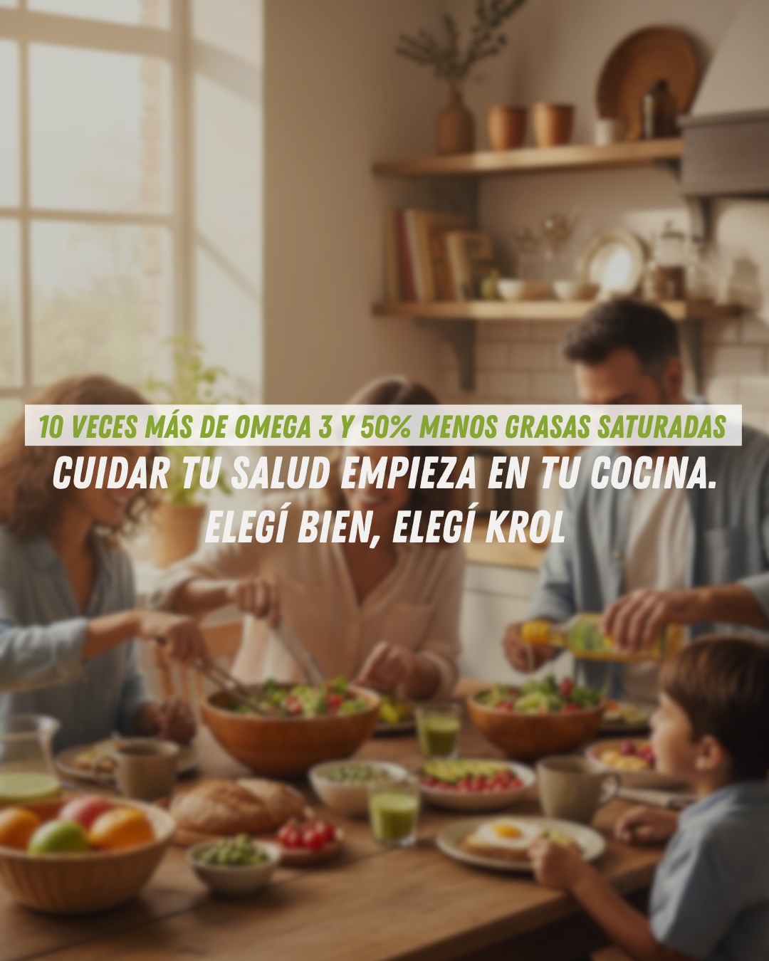💚 Cuidar tu salud empieza en tu cocina.
Con Aceite de Canola KROL, sumás Omega 3, 6 y 9 de forma natural, ayudando a mantener un corazón sano y feliz.
#KROL #AceiteDelCorazón #Omega369 #VidaSaludable