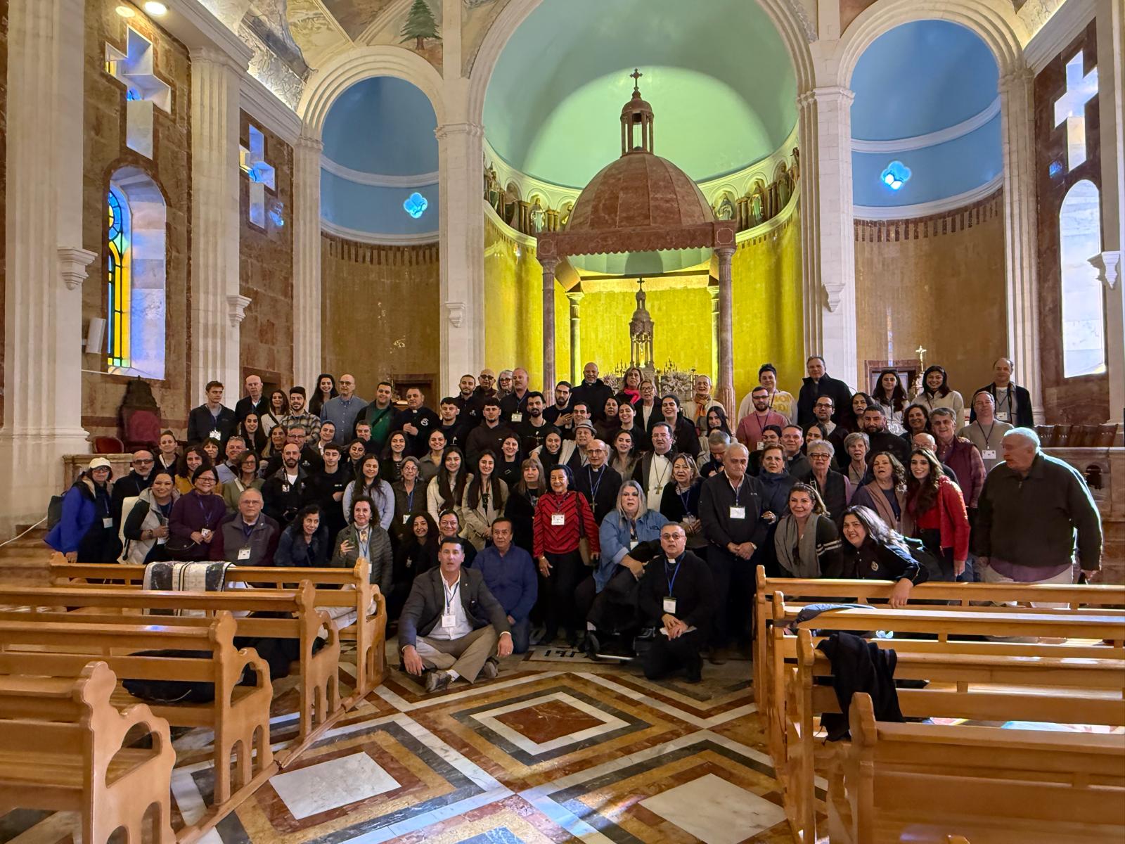 Images from the Maronite Catholic Eparchies USA Pilgrimage to Lebanon-Day 2 (November 28)
Bishop A. Elias Zaidan and the members of the pilgrimage visited the Forest of the Cedars of God, Blessed Patriarch Estephan Douaihy in Ehden, and many other locations.