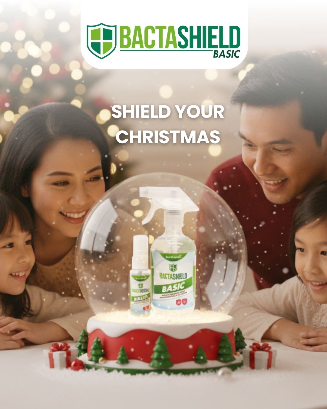 During this holiday season we would like to wish you health and safety as we all spend the season together with the ones we love.
A very merry christmas and happy holidays from Bactakleen!๐
#Bactakleen #Merrychristmas #bactasheild #togetherness #christmas