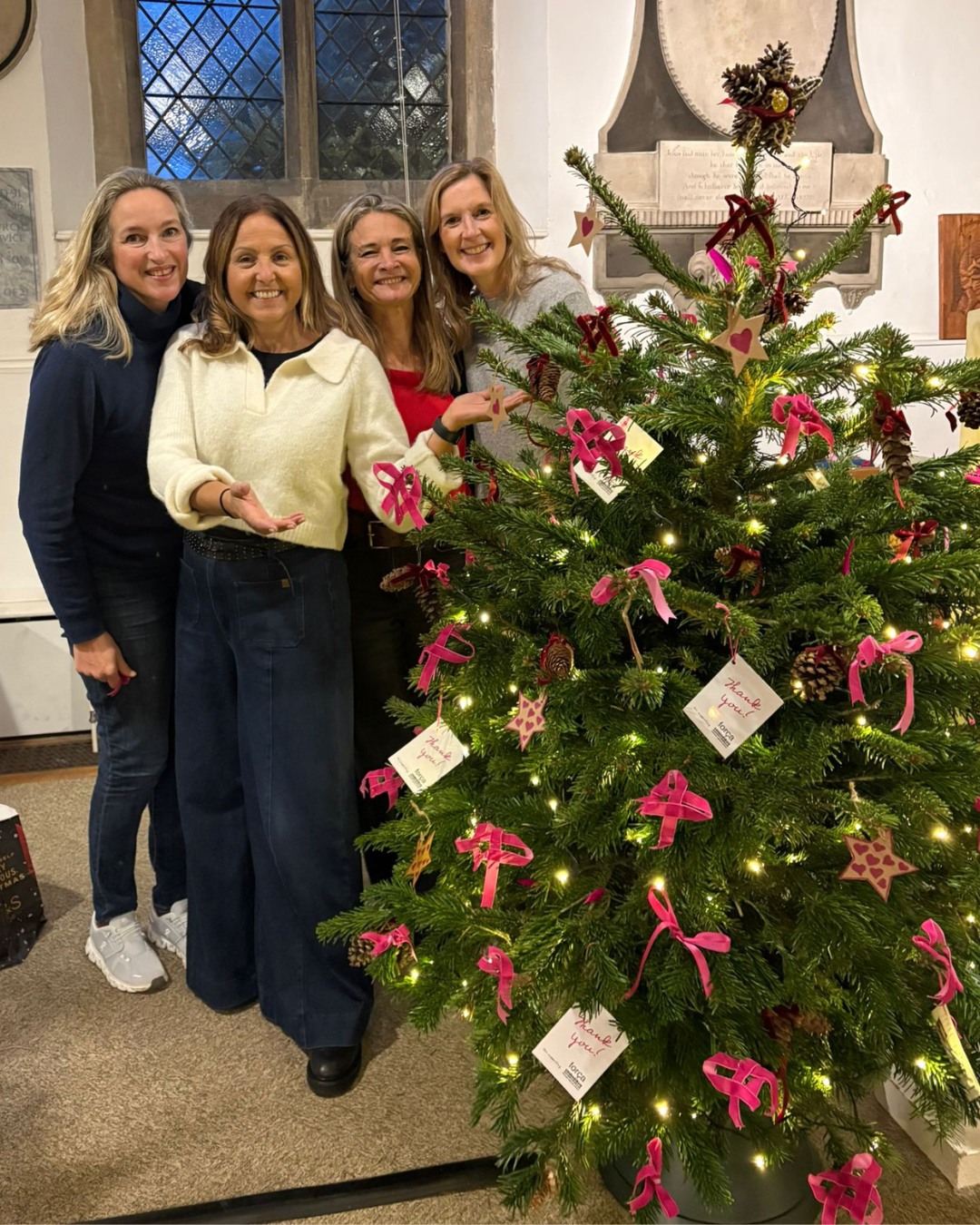 🥁 And here it is, the Força Christmas Tree 2025 edit! 🎄
A few weeks ago, our team of elves handmade some beautiful decorations (thankfully no craft knife or glue gun incidents this year...), and earlier today we dressed our tree, at St Thomas' Church, in readiness for the Lymington Christmas Tree Festival.
The Lymington Christmas Tree Festival opens tomorrow (Thursday 27th November) and finishes on Saturday, with late opening on both Thursday and Friday evenings so visitors can enjoy the magic of the church and courtyard garden after dark. Full details can be found at https://www.lymington.com/event/christmas-tree-festival-2025
@lymingtondotcom stthomaslym #Lymington #LymingtonChristmasTreeFestival #charityevent #StrengthAgainstCancer #forcastrengthagainstcancer