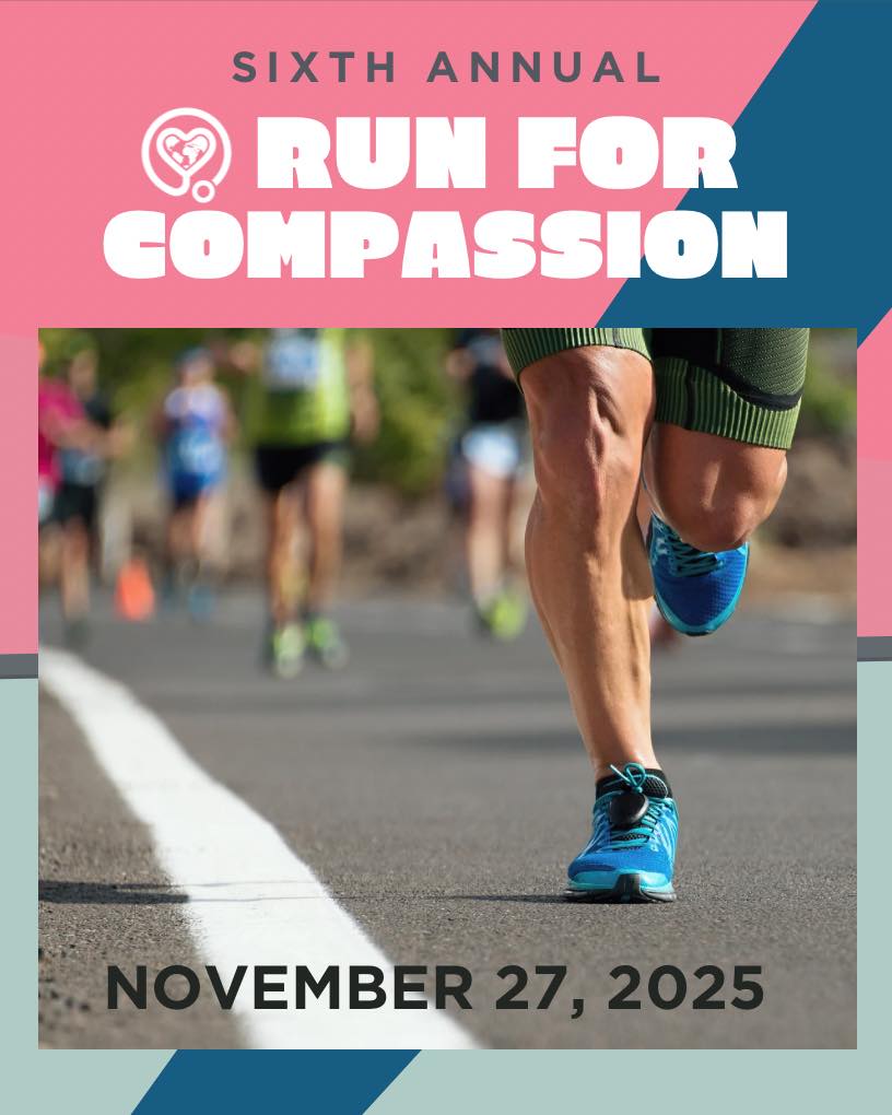 Run, walk, or jog this Thanksgiving! Join the 6th Annual Run for Compassion and be part of something bigger. Don’t forget to tag us in your photos!
#runforcompassion #thanksgiving #run