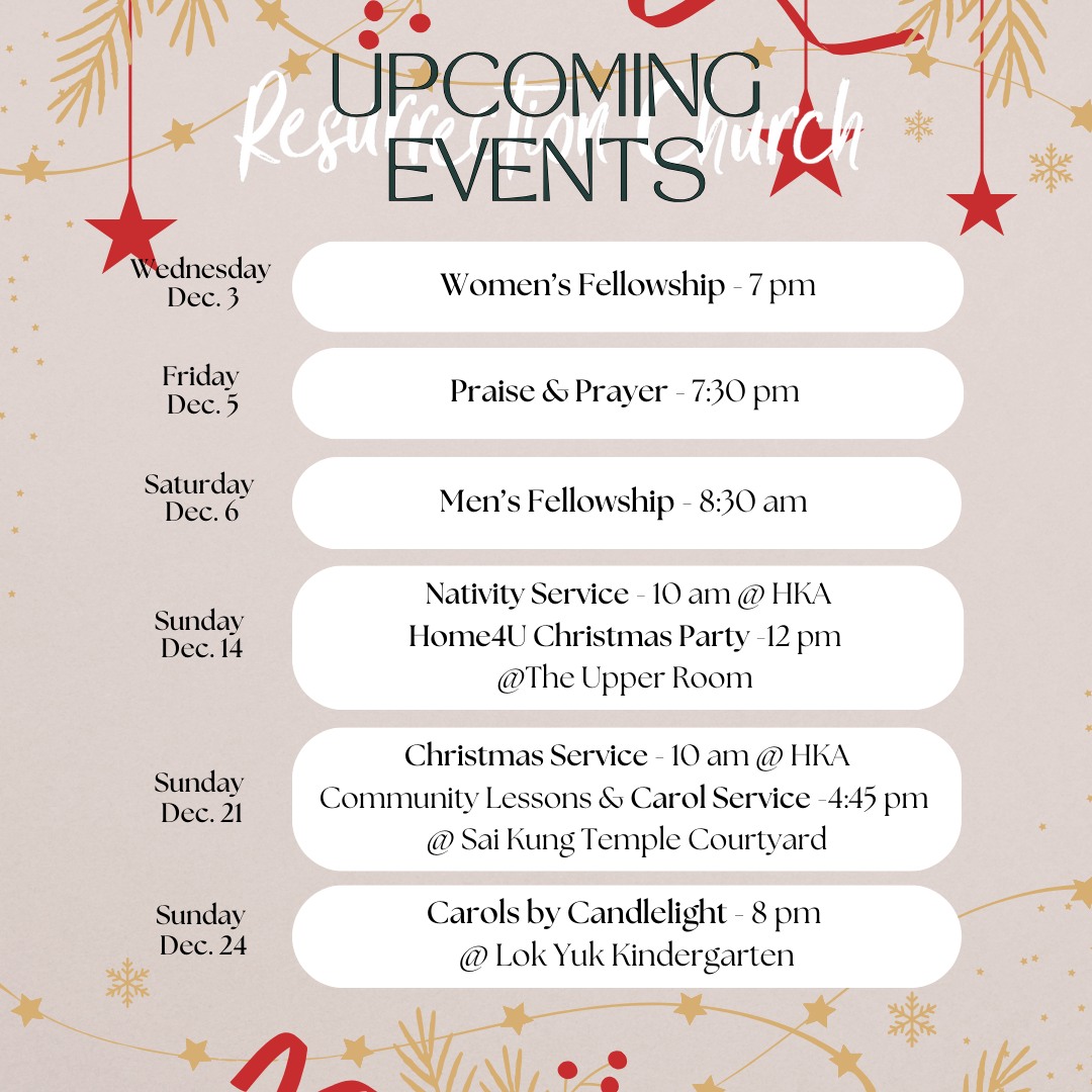 Mark your calendar & don't miss these exciting events!
Bring friends & neighbors!!
#Christmas #sharethelove