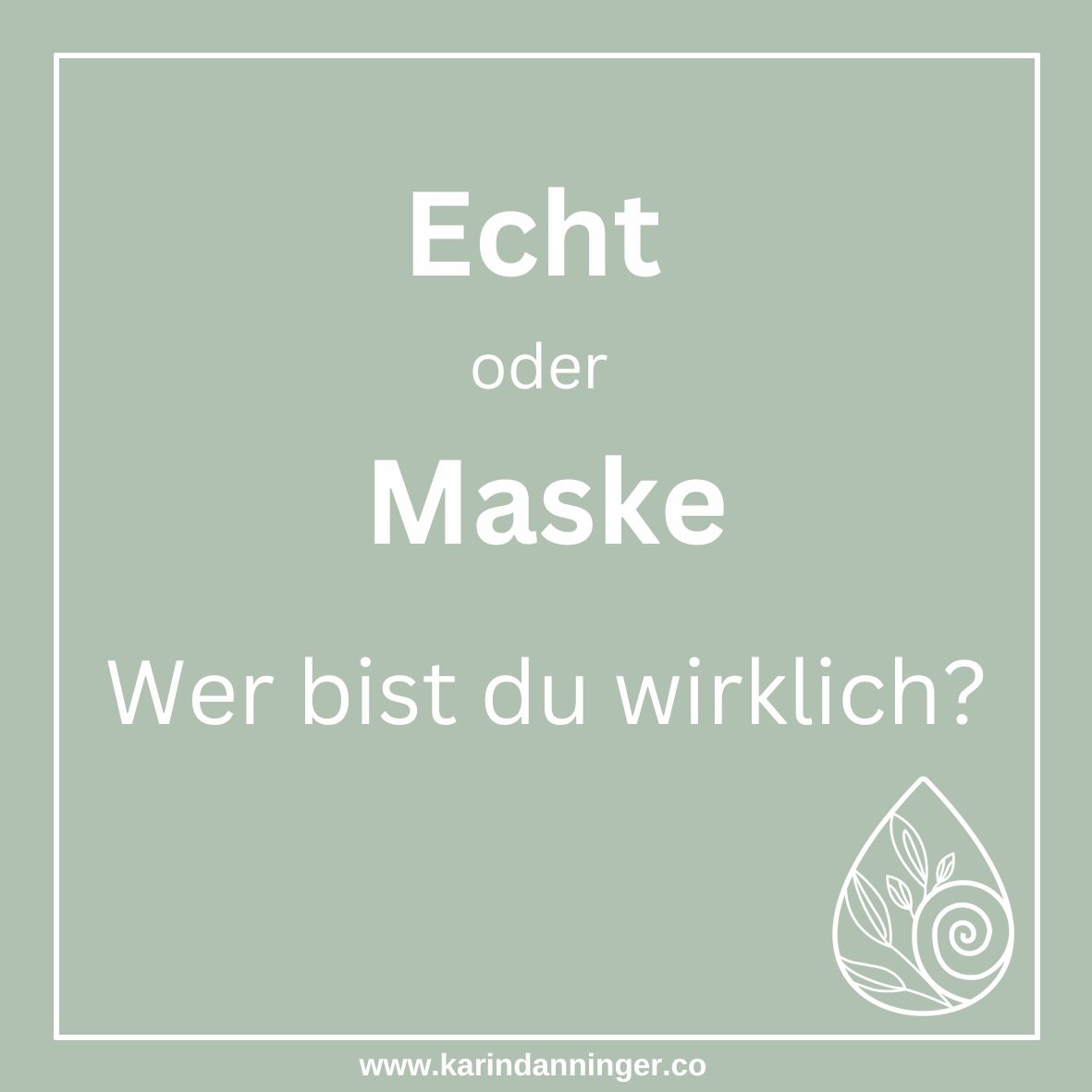 Manchmal setzen wir eine Maske auf, weil’s leichter ist.
Weil wir funktionieren müssen.
Weil wir nicht wollen, dass alle alles sehen.
Und ganz ehrlich: Das ist völlig okay. Wir alle tun das. 💛
Aber…
irgendwann wird diese Maske so vertraut, dass du gar nicht mehr merkst, wie schwer sie geworden ist.
Du trägst sie nicht mehr nur für andere –
du trägst sie, um dich selbst nicht zu spüren.
Und genau da wird’s gefährlich.
Da beginnt dieser stille Abstand zu dir selbst.
Dann bist du auch vor denen nicht mehr echt, vor denen du es eigentlich sein solltest – deiner Familie, deinen Freunden. Die, die dich halten würden, wenn du dich zeigen würdest.
Du darfst die Maske abnehmen.
Nicht vor allen. Aber vor dir.
Und vor denen, die dich wirklich kennen. 🌿
Wenn du merkst, dass du schon zu lange im Maskenmodus bist:
Meld dich.
Ich begleite dich zurück zu dir – klar, achtsam und ohne Ausreden. ✨
💛 Mit deinem Like zeigst du: Wir sind nicht allein – und vielleicht braucht heute jemand genau diesen Lichtblick.
#authentischleben #mentalhealthösterreich #psychologischeberatung #selbstfindung #mutzurwahrheit #achtsamkeitimalltag #karindanninger