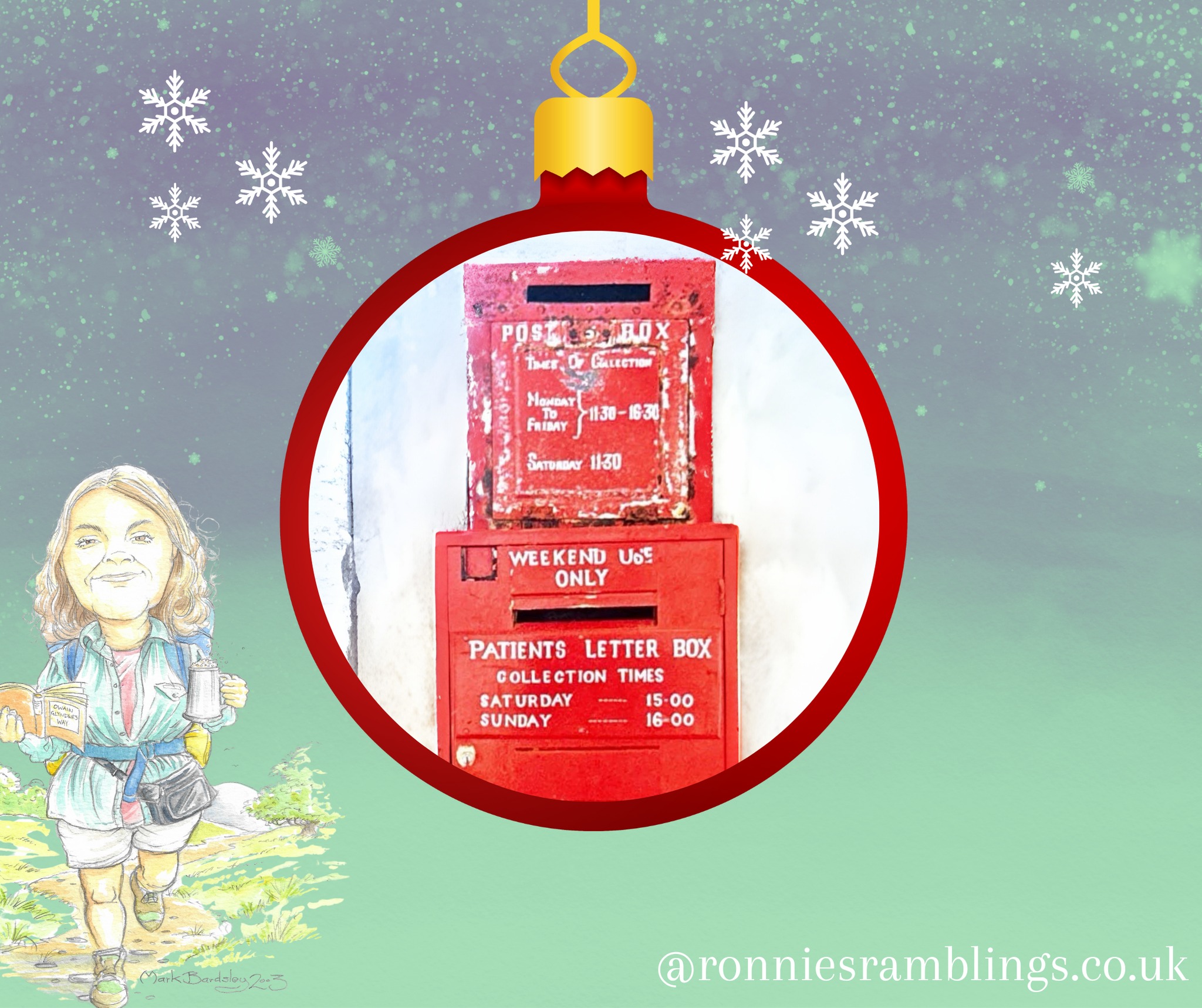 🌟Countdown to Christmas with Ronnie’s Post boxes🌟
This December, we’re delighted to share some of the wonderful post boxes Ronnie captured on her adventures, just one of her many treasured collections.
Thanks to the lovely people at oldpostboxesuk, many of these boxes have already been identified, and we’re extremely grateful for their expertise. But some remain a mystery…
If you recognise where any of these post boxes might be, we’d love to hear from you! Drop us a comment and help us piece together the story of these iconic little guardians of our streets.
Stay tuned as we reveal more gems from Ronnie’s collection in the countdown to Christmas 🎅📬✨
#oldpostboxes #postboxes #RonnieRamblings #ronniesgifttous #InspiredbyRonnie #CapturedMoments
www.ronniesramblings.co.uk