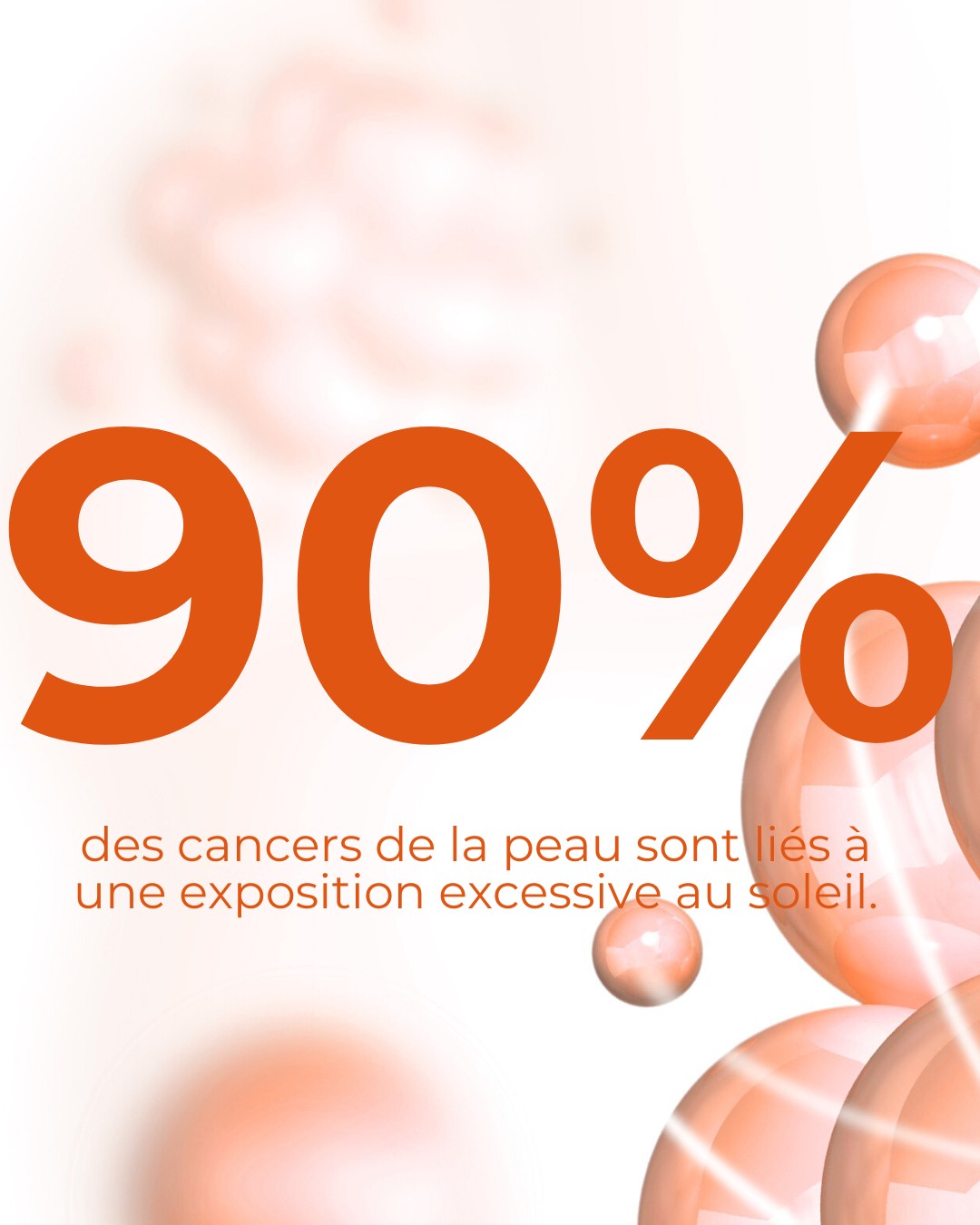 90 % des cancers de la peau sont dus à une exposition excessive au soleil.
Un chiffre qui rappelle à quel point la protection solaire n’est pas une option, mais une nécessité.
Adoptez les bons réflexes, toute l’année.
#preventionsolaire #protectionspf #ecran #soleil #ecransolaire