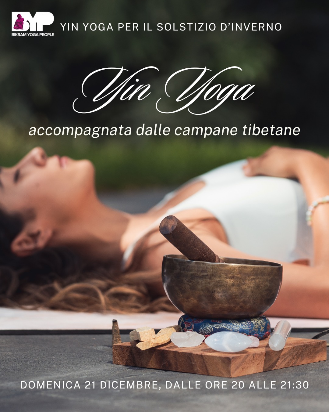 ๐๐๐ข๐ณ๐ข๐จ๐ง๐ ๐๐ฉ๐๐๐ข๐๐ฅ๐ ๐๐ข ๐๐ข๐ง ๐๐จ๐ ๐ ๐ฉ๐๐ซ ๐ข๐ฅ ๐๐จ๐ฅ๐ฌ๐ญ๐ข๐ณ๐ข๐จ ๐'๐๐ง๐ฏ๐๐ซ๐ง๐จ
Una lezione speciali di Yin Yoga, accompagnata dalle campane tibetane , vi aspetta la domenica 21 dicembre, dalle ore 20:00 alle ore 21:30.
Vi aspettiamo. Namastรจ๐ค
#BikramYogaPeople #YogaInsieme #Bikram #YogaLife #EnergiaCondivisa #Padova #HotYoga #BikramYoga #CorpoMenteSpirito #YogaRoutine
@lo_splendore_dell_anima