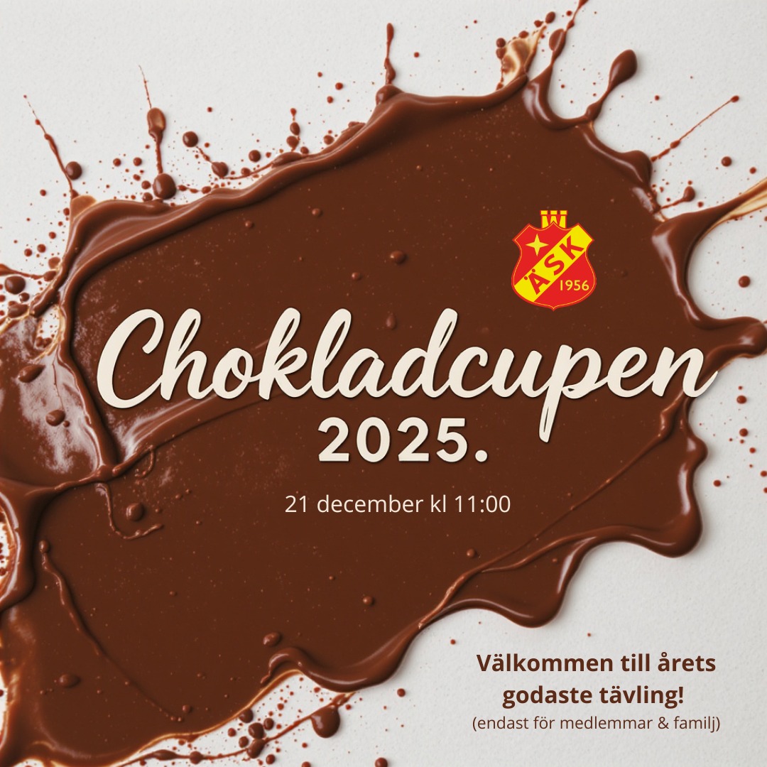 Nu laddar vi upp för årets godaste turnering – Chokladcupen 2025! En tävling där alla får spela, ha roligt och vinna… ibland till och med mer choklad än man hade tänkt. 😉🍫
📅 21 december, med start 11:00
📍 Vinstahallen i Vällingby
Anmälan är öppen – ta med familjen & häng med och gör december lite roligare! 🏓💛 https://www.angby.com/properties/chokladcupen-2025
(Chokladcupen är en dag för hela Ängby-familjen! Deltagandet gäller därför endast våra medlemmar samt familjemedlemmar)