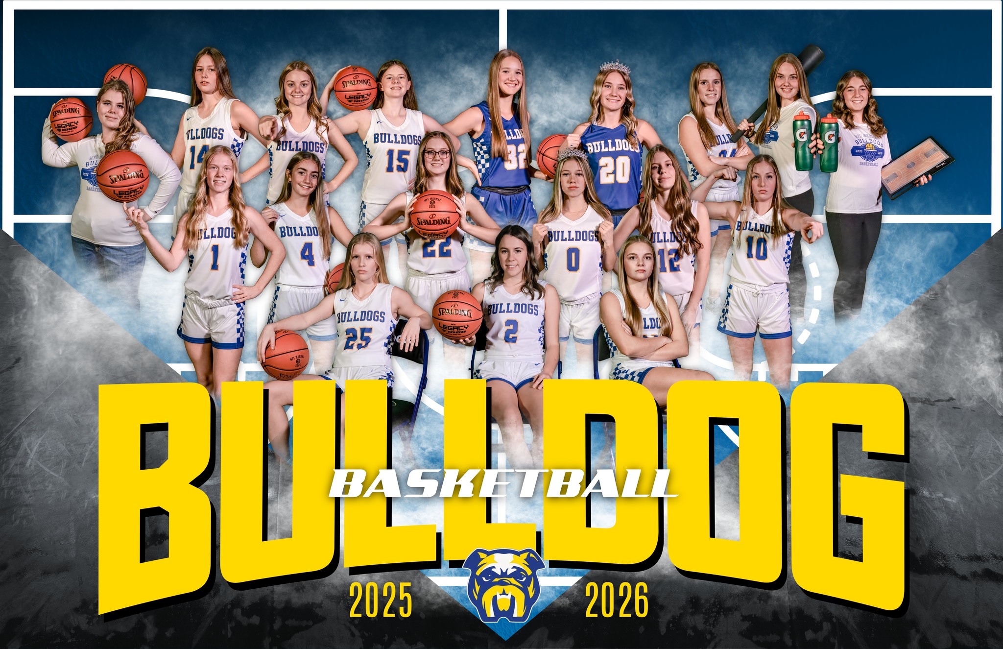 The Lady Bulldogs are ready for the competition!
#teamphotos #photography #basketball