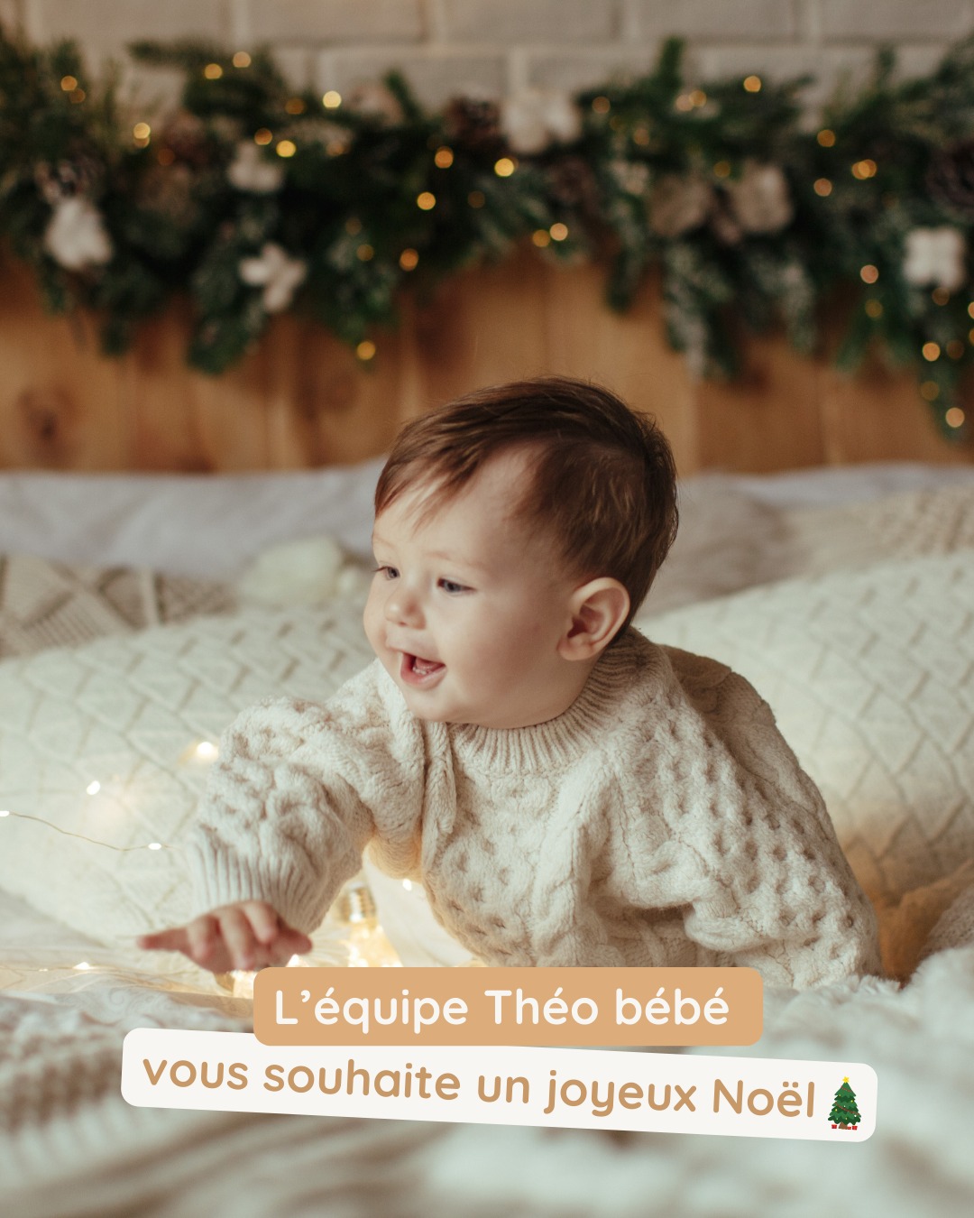 🎄 Théo vous souhaite un Joyeux Noël ! 🎄
Que cette journée soit remplie de douceur, de câlins et de moments magiques en famille.
Toute l’équipe vous souhaite un Noël chaleureux, lumineux, et plein de tendresse pour vos tout-petits ❤️
✨ Joyeuses fêtes à tous ✨
#theo #theobebe #joyeuxnoel #noel2025 #magiedenoel #universbebe #chambrebebe #fetesenfamille