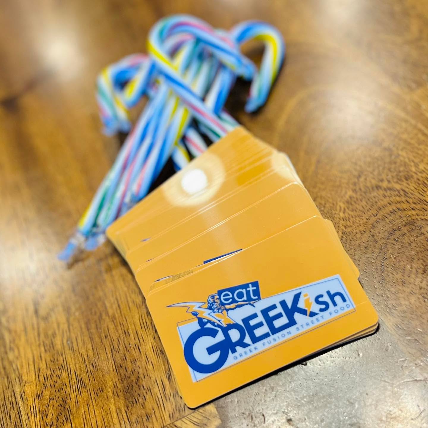 ITS BLACK FRIDAY!!! Itās too COLD and snowy to take the food truck out today, but we have some HOT Black Friday Gift Card deals for you!! Promos valid until 11:59pm on Sunday, 11/30/2025..
Get 25% off any gift card purchase of $25 or more with promo code GCTHANKS
OR
Spend $100 in gift cards, get a bonus voucher for $30!!! No promo code necessary
See terms & conditions and BUY NOW at eatgreekish.com