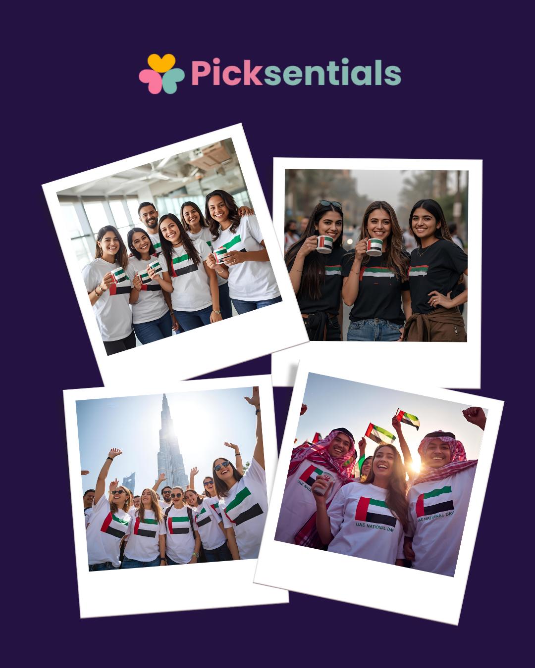 National Day Sets produced for businesses.
#picksentials #customprintinguae