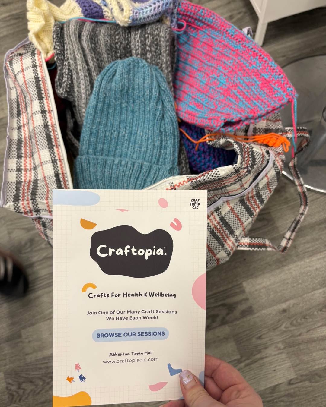 We’re on our way to The Brick // thebrickwigan to donate some gorgeous hats, scarfs, gloves, mittens and more. 🧶🧶🧶
We’d just like to say a huge thank you to our Crochet the Day Away group. For crafting their hearts out to get these ready for the colder months. 💖
What a lovely thing to do. Thanks ladies!! ✨✨✨
Sammie. X