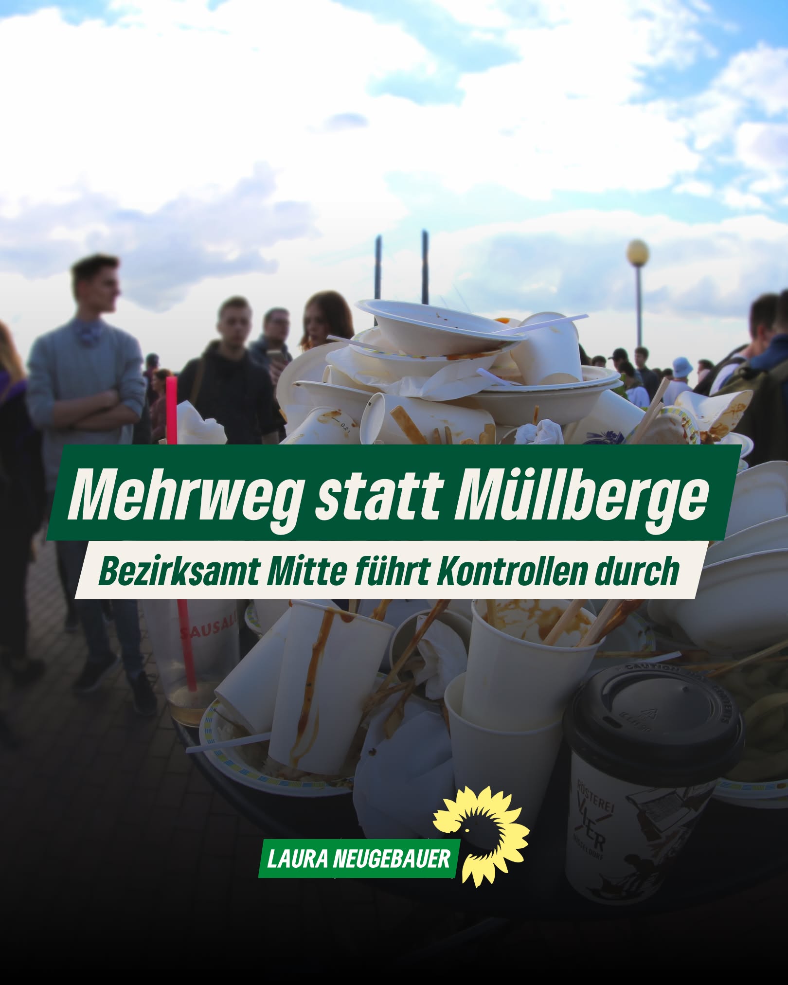 Im November führte das Ordnungsamt Mitte verstärkt Kontrollen zur Mehrwegangebotspflicht in Cafés und Restaurants durch. Ziel war es, zu prüfen, ob Betriebe ihren Gästen tatsächlich Mehrwegbehältnisse als Alternative zu Einwegverpackungen anbieten.
Die Aktion ist Teil der Zero-Waste-Aktionswochen der Berliner Zero Waste Agentur und soll zeigen, wie Abfallvermeidung konkret im Alltag funktionieren kann. Viele Betriebe machen dabei schon vieles richtig, doch es gibt noch Luft nach oben.
Die Schwerpunktkontrollen gehören außerdem zur gesamtstädtischen Zielvereinbarung „Sauberkeit und Ordnung im öffentlichen Raum“ und machen deutlich, dass Umweltschutz und Stadtsauberkeit zusammen gedacht werden müssen.
#ZeroWaste #Mehrweg #Nachhaltigkeit #BerlinMitte #SaubereStadt #Klimaschutz #Müllvermeidung #Kiezleben #Wedding #Umweltbewusst #Berlin