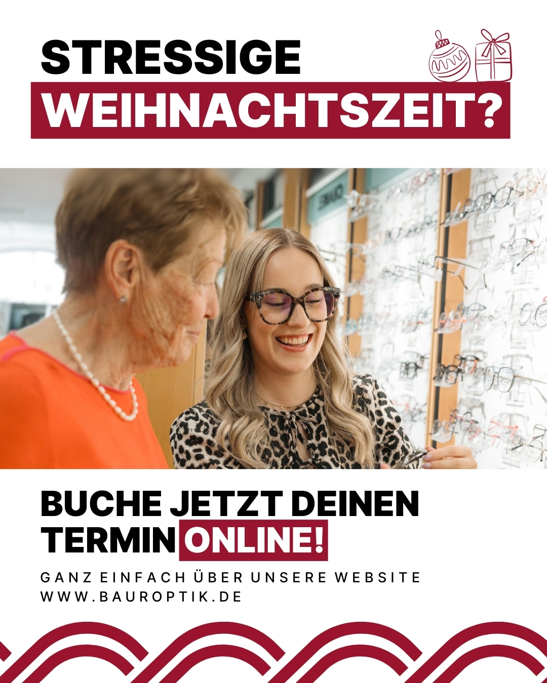 Stressige Weihnachtszeit?🎄
Mach’s Dir leicht und buche Deinen nächsten Termin einfach online über unsere Website – ganz ohne Anruf, ohne Mail, ohne Stress.
Schnell, bequem und jederzeit verfügbar ✨
Einfach klicken und Termin sichern! 🎁
👉 Buche jetzt deinen Termin (🔗Link in Bio)
Wir freuen uns auf Dich! 😍
#bauroptik #terminbuchen #online