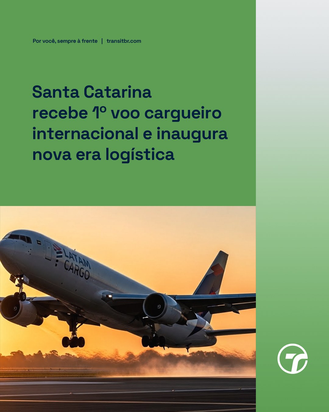 Santa Catarina começou uma nova fase no cenário logístico: às 8h15 da manhã, do dia 26, pousou em Navegantes o primeiro voo cargueiro internacional da história do aeroporto, uma rota direta de Miami com operação semanal. ✈️
📦Com capacidade para até 50 toneladas, o Boeing 767-300 BCF atende todos os segmentos industriais: tecnologia, automotivo, têxtil, metalmecânico, produtos de alto valor agregado, cargas sensíveis e muito mais.
É uma alternativa mais rápida e estratégica para quem importa para Santa Catarina e regiões próximas.
💰Um marco que reduz custos, encurta prazos e abre novas possibilidades para o setor produtivo catarinense que até então dependiam dos aeroportos de São Paulo.
A Transit BR acompanha essa e outras novidades para ajudar seu negócio a aproveitar todas as oportunidades. 💚
Fonte: https://ndmais.com.br/transportes/sc-recebe-1o-voo-cargueiro-internacional-da-historia/
#transitbr #importacao #comercioexterior #agentedecargas