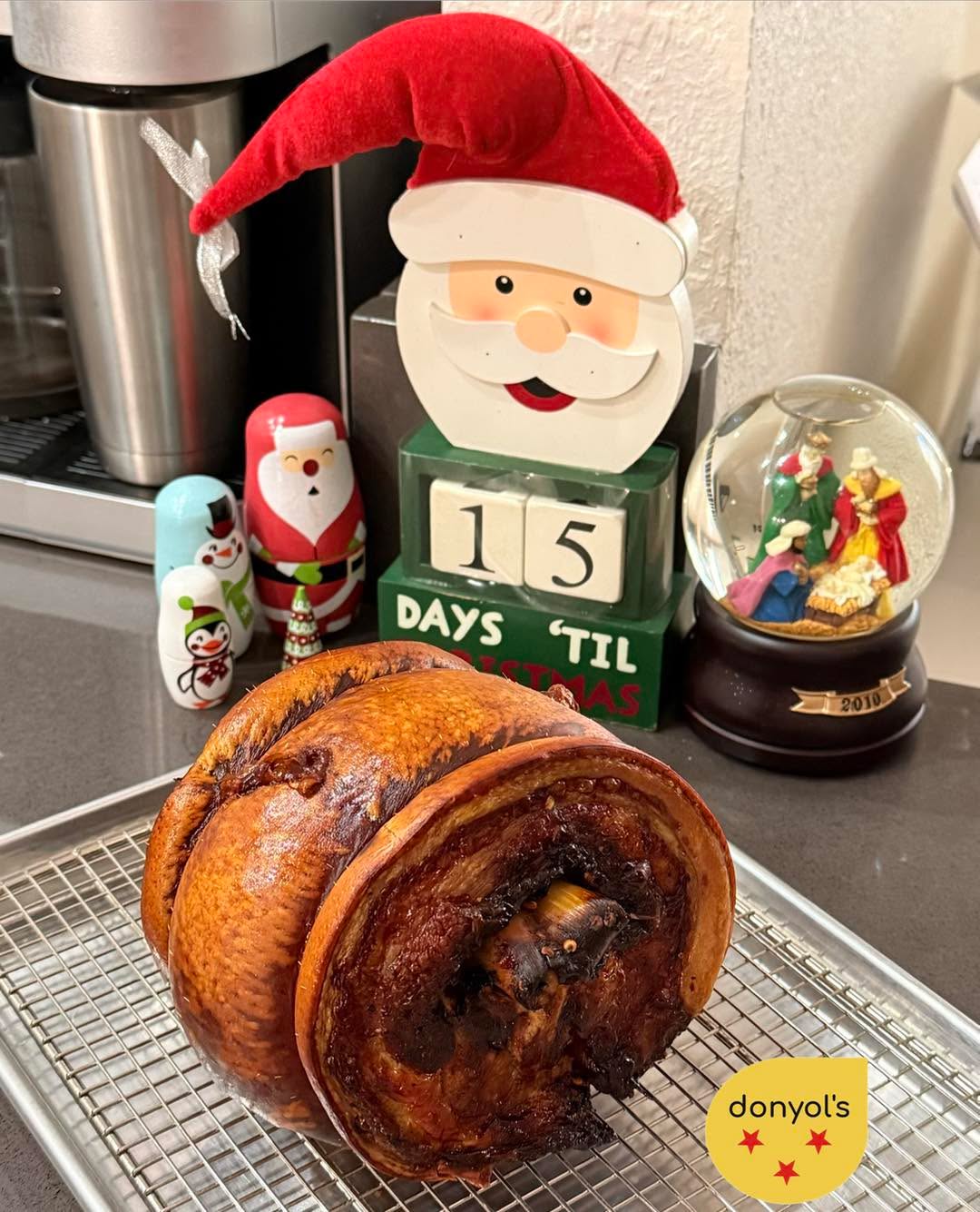 🎄CHRISTMAS/ NY EVE SLOTS OPEN 🎄
11 AM & 4:30 PM pickup times only.
‼️ Limited slots. Msg early‼️
🎅🏽 (941) 888-0158
🎅🏽 www.donyols.com/menu
🎅🏽 crave. eat. repeat.
*No holiday deliveries available.