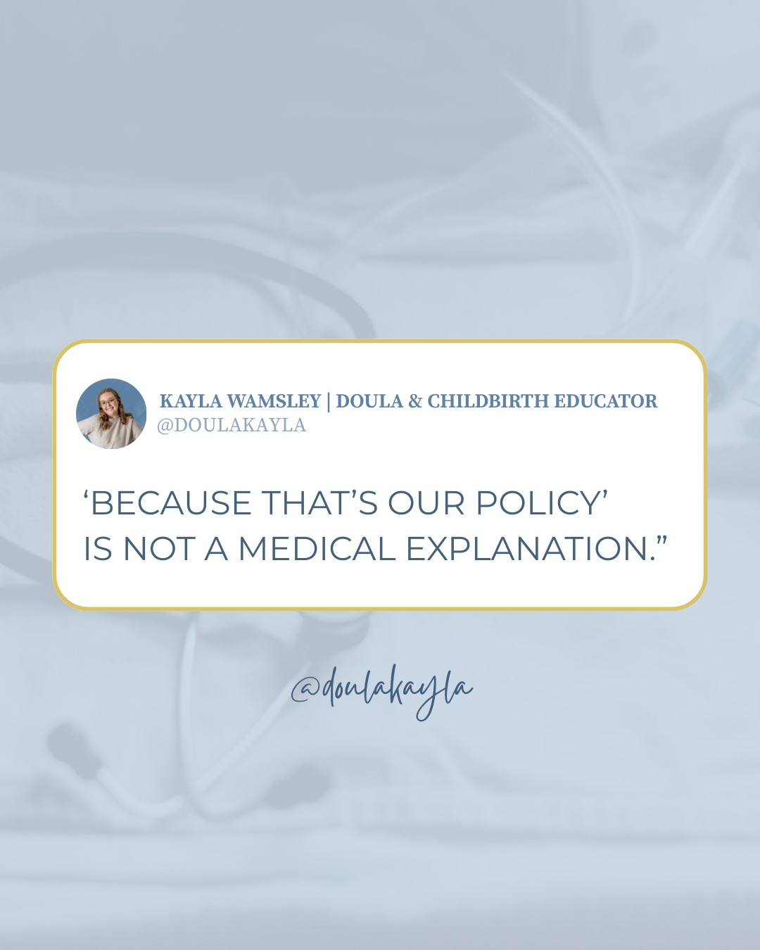 Policies are not the same as evidence, and you’re allowed to ask:
🧠What are the benefits?
🧠What are the risks?
🧠What are my alternatives?
🧠What if we wait?
This isn’t being “difficult.” It’s being informed.
Save this as your reminder: You are never the problem for asking for clarity.
#Birthwork #BirthSupportTeam #NatrualHopsitalBirth #VirginiaDoula #InformedBirth #BirthNerd #VirginiaMom #NatrualBirthSupport #PhysiologicalBirth #LaborSupport #BirthDoula #DoulaLife #PostpartumDoula #WaterBirth #EmpoweredBirth #BirthSupport #Birthworker #PositiveBirth #HospitalBirth #DoulaSupport #BirthWithoutFear #HomeBirth #Birth #doula #NaturalBirth #Pregnant #SecondTrimester #ThirdTrimester #PregnancyJourney #Childbirth