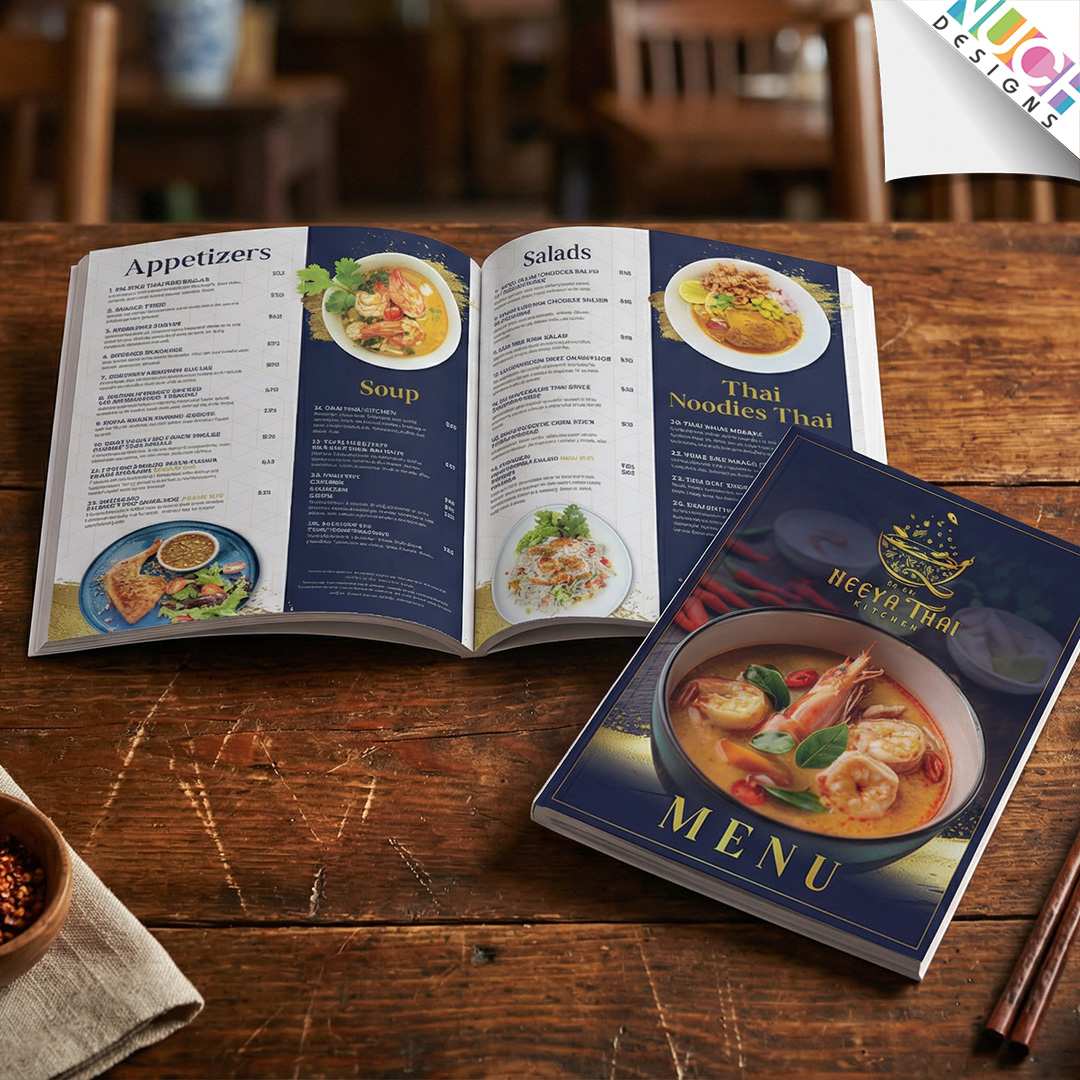 😍 ผลงานออกเเบบของร้าน Neeya Thai Kitchen ค่ะ โดยร้านนี้เลือกใช้บริการออกแบบกับนุชดีไซน์เเบบครบวงจรเลยนะคะ ทั้ง Website, Dinner Menu, To Go Menu, Lunch Menu, Digital Menu, QR Code Tent Card เเละ Business Card ค่ะ โดยดีไซน์ทั้งหมดจะออกแบบใน Theme เดียวกัน คือเเบบ Thai Modern Elegant Style เน้นโทนสีน้ำเงิน สีข่าว เเละสีทองเป็นหลักค่ะ
📖 Menu Design
เราออกแบบเมนูเเบบ Custom Design ตามบรีฟของลูกค้า เพื่อให้เหมาะกับเอกลักษณ์ของร้านที่สุดค่ะ
🌐 Website Design
เราออกแบบเว็บไซต์เเบบ Custom Design ให้รองรับทุกขนาดหน้าจอ ไม่ว่าจะเป็น Desktop, Mobile หรือ iPad พร้อมฟีเจอร์ Order Online เพิ่มความสะดวกให้ลูกค้าค่ะ
😍 Nuch.Designs รับออกแบบเว็บไซต์ ออกแบบเมนูร้านอาหาร ออกแบบโลโก้ และงานกราฟิกทุกชนิด
😍 สนใจติดต่อสอบถามโดยตรงได้ที่
Contact: 214-663-1239
Line ID: @nuchdesigns
Email: info@nuchdesigns.com
Website: www.nuchdesigns.com
#ร้านอาหารไทยในอเมริกา #นุชดีไซน์ #nuchdesigns #ออกแบบเว็บไซต์ร้านอาหารไทยในอเมริกา #เว็บร้านอาหารไทยในอเมริกา #เว็บไซต์ร้านอาหารไทย #ออกแบบเมนูร้านอาหาร #ออกแบบเว็บร้านอาหาร #เมนูเครื่องดื่ม #SocialMedia #รับดูเเละSocialMedia #รับดูเเละSocialMediaสำหรับคนไทยในอเมริกา