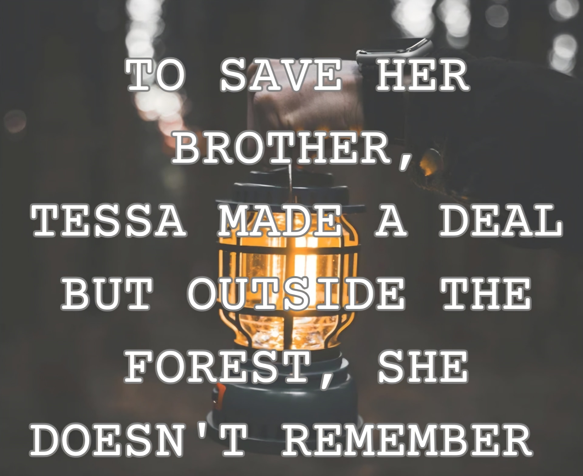 With whome did Tessa make this deal? What kind of deal did she make? Where is her brother? Why can't she remember?
#UrbanFantasy #creativewriting #writing #diaryofanindieauthor #DarkFantasy #TheDarkForestOfRavenHollow