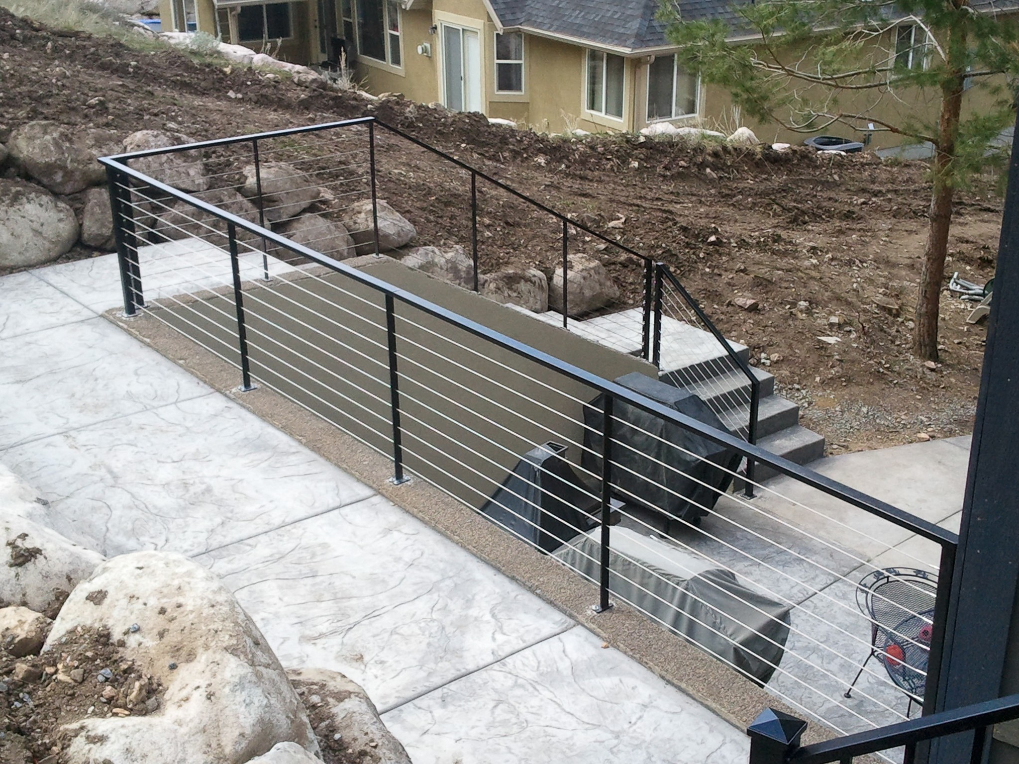 Love how open this area feels now. Cable railing always keeps things light
#CableRail #ModernLiving #DesignDetails #HomeInspo #railings #metalworks #fabrication #metaldesign #steelworks #americaneaglewelding #design #modernsteel #custom #metalrailing #architecture #utahdesigner #homedecor