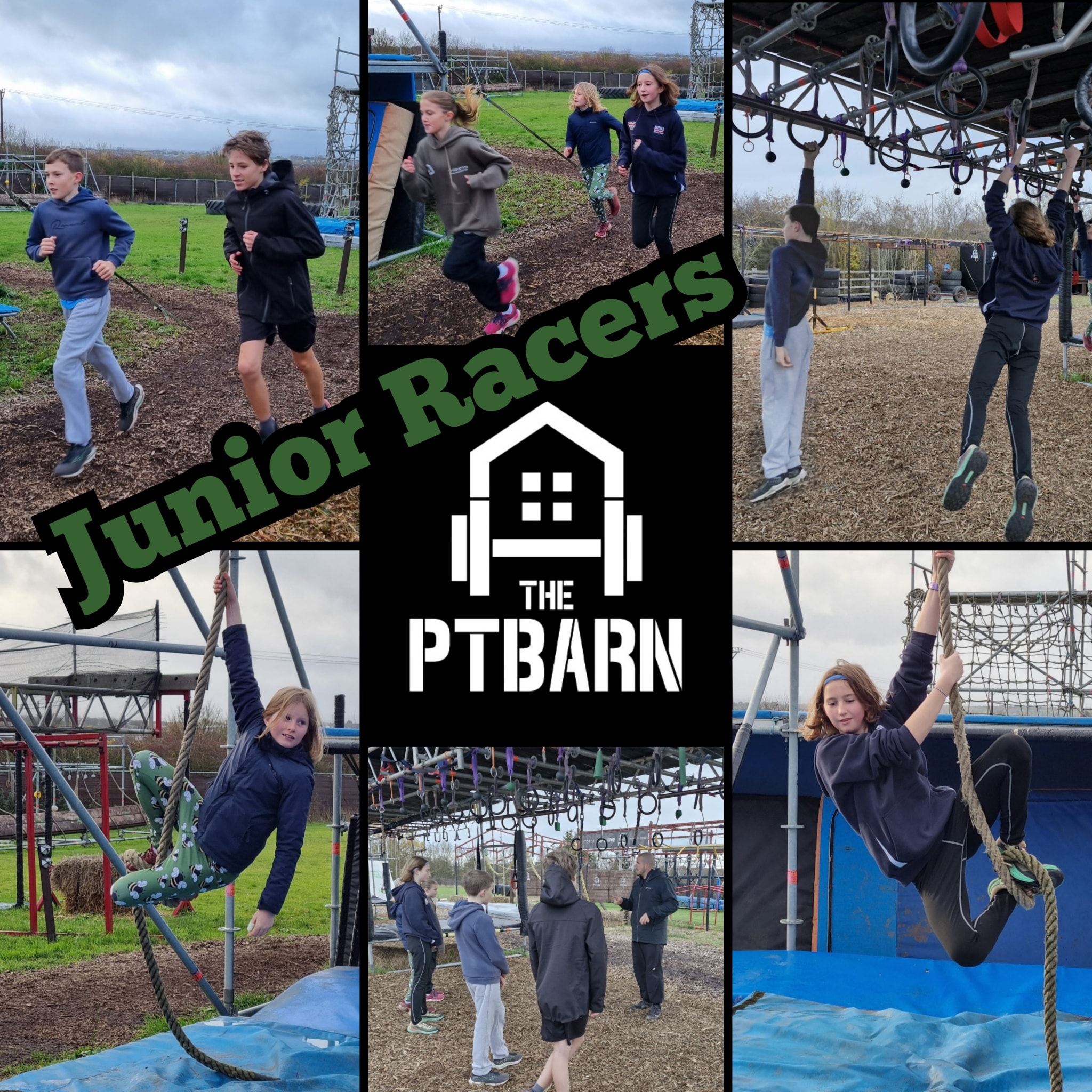 It's only taken 14 years of Obstacle Coaching...but we finally have a P.T Barn Racers JUNIOR Team down here!
We had our 1st team session on Saturday and it went great!
We are starting with a small squad and building up as we go. When speaking with the Junior Athletes I explained the importance of building to a base standard of skills as a team. They all took note and worked hard to get the basics right.
They have all been given homework which will be completed weekly. The homework gives them an area of focus which they can work on before we meet for our next session.
We are looking to add another 5-6 athletes over the winter to help develop the Squad. If you know anyone who may be interested then please get in touch.
Thanks, Coach Scotty.