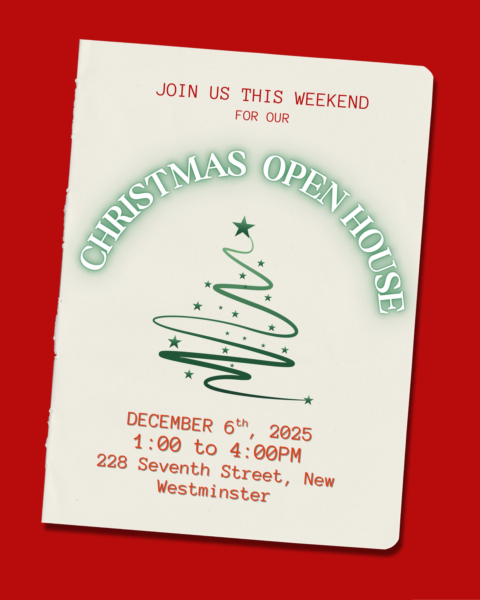 Join us this weekend for our annual holiday celebration! Come by for an afternoon with Santa, gifts for the kids, great food, music, connection & good cheer! 🎄🎁