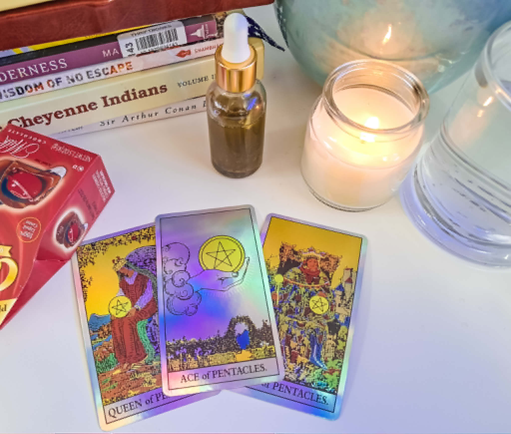 ✨ Good Morning — Daily Tarot Pull (Dec 9, 2025) ✨
Good morning, loves. 🌿☀️ I woke with a sense of quiet clarity today — a gentle nudge to greet the land at dawn and to return to my ancestral conditioned oil. A soft beginning to the day. Now, here is your message:
1 — Center / General Energy: Ace of Pentacles 🌱
A new beginning is opening. The Ace brings fresh potential, grounded opportunity, and the first spark of stability. Today is a good day to plant an intention or take one small, practical step toward something meaningful.
What helps: say yes to beginnings, organize your thoughts, take rooted action.
2 — Left / Energy to Lean Into: Queen of Pentacles 🕯️🌿
Lean into nourishment and steadiness. The Queen asks you to tend your life gently — through comfort, routine, home rhythms, and practical care. Growth today comes from warmth, not pressure.
What helps: cook something grounding, tidy a space, reconnect with nature, choose rituals that support your body.
3 — Right / Energy to Avoid: King of Pentacles 🪨
Avoid rigidity or over-control. The King in this position warns against pushing too hard or expecting perfection. Don’t measure your worth by productivity or outcomes today.
What helps: release timelines, drop unrealistic expectations, let things breathe.
✨ Message as a Whole ✨
Ace → Queen → King reminds us to begin softly, nurture intentionally, and avoid forcing what is still taking root. Start something meaningful, tend it with care, and allow it to unfold naturally.
#DailyTarot #TarotCommunity #SpiritualGuidance #EarthMagic #PentaclesEnergy #WitchcraftTX #HillCountryMagic #ModernBruja #AncestralConnection #RootworkTradition #MorningRituals #IntuitiveLiving #DivinationDaily #SpiritLed #MysticPath #LandAndLineage #EnergyOfTheDay #WanderingsOfASpiritualist