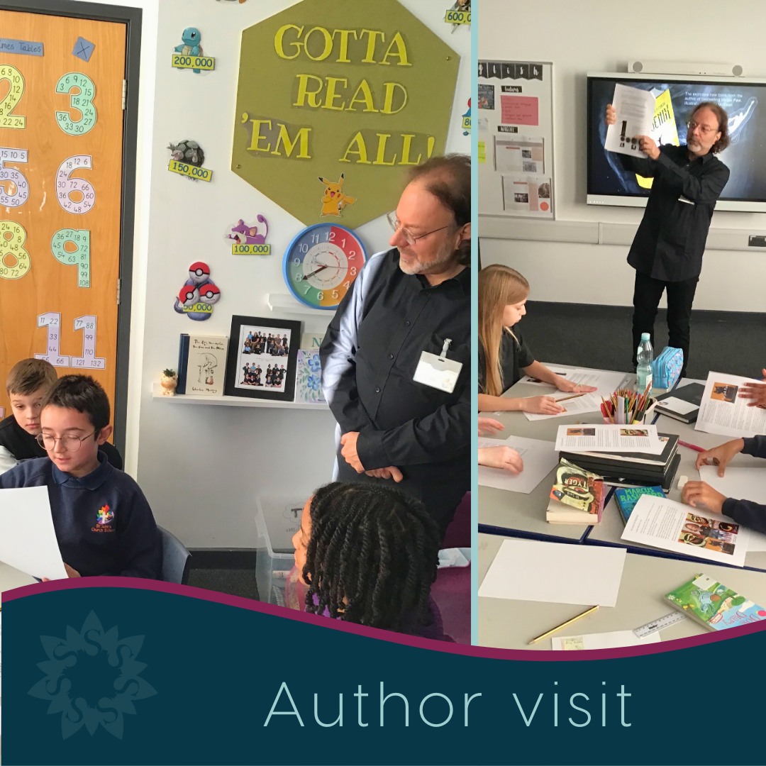 Last week, Year 5 enjoyed an incredible author workshop with @whatsfsaid — huge thanks to @childrensbkshow ! 📖⭐
It was a brilliant chance for our young writers to learn from a real author.
.
.
.
#thechildrensbookshow #sfsaidauthor #AuthorWorkshop #bringingwritingtolife #stjohns